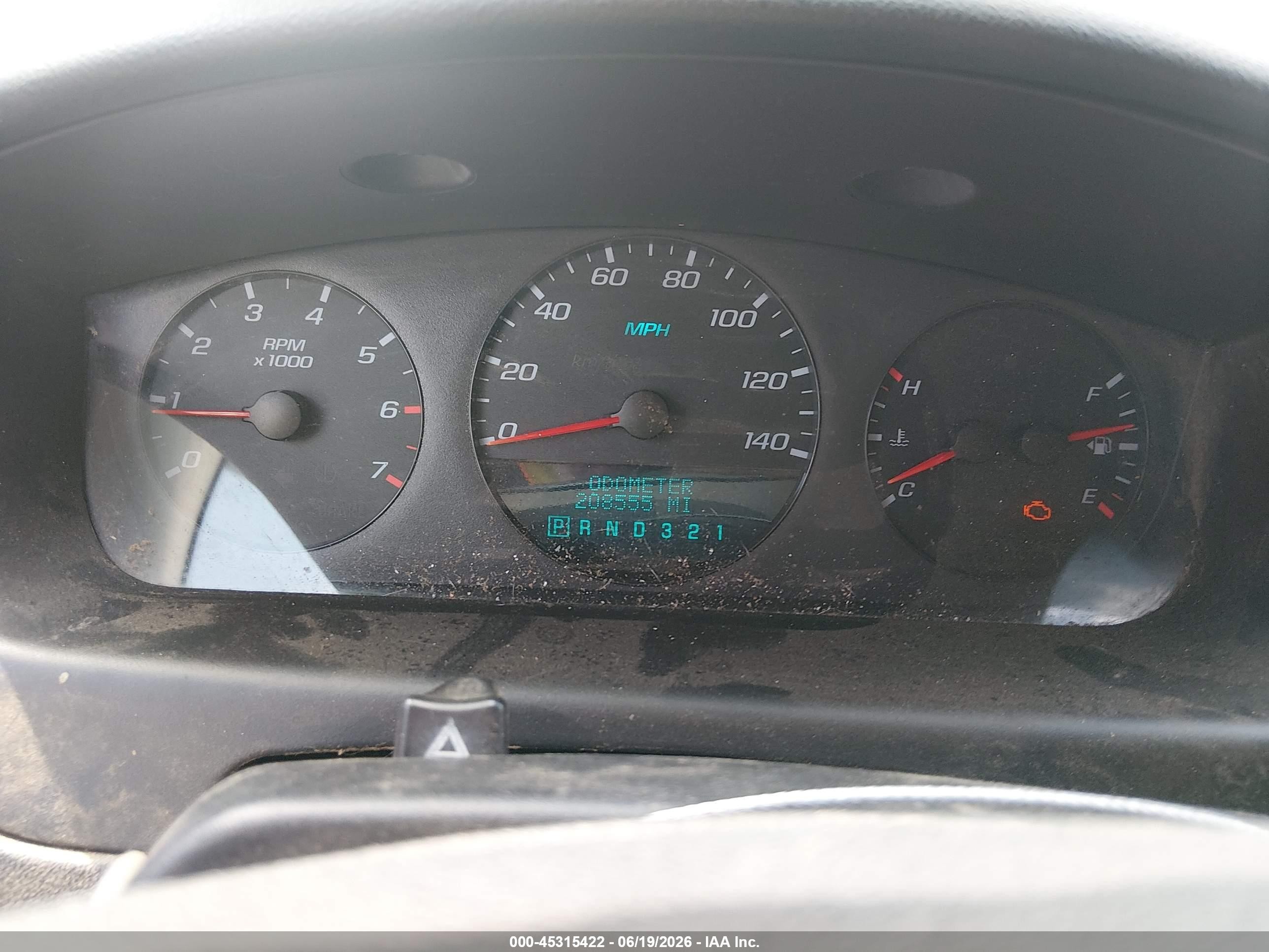 2008 Chevrolet Impala Ls Blue vin: 2G1WB58N081372707