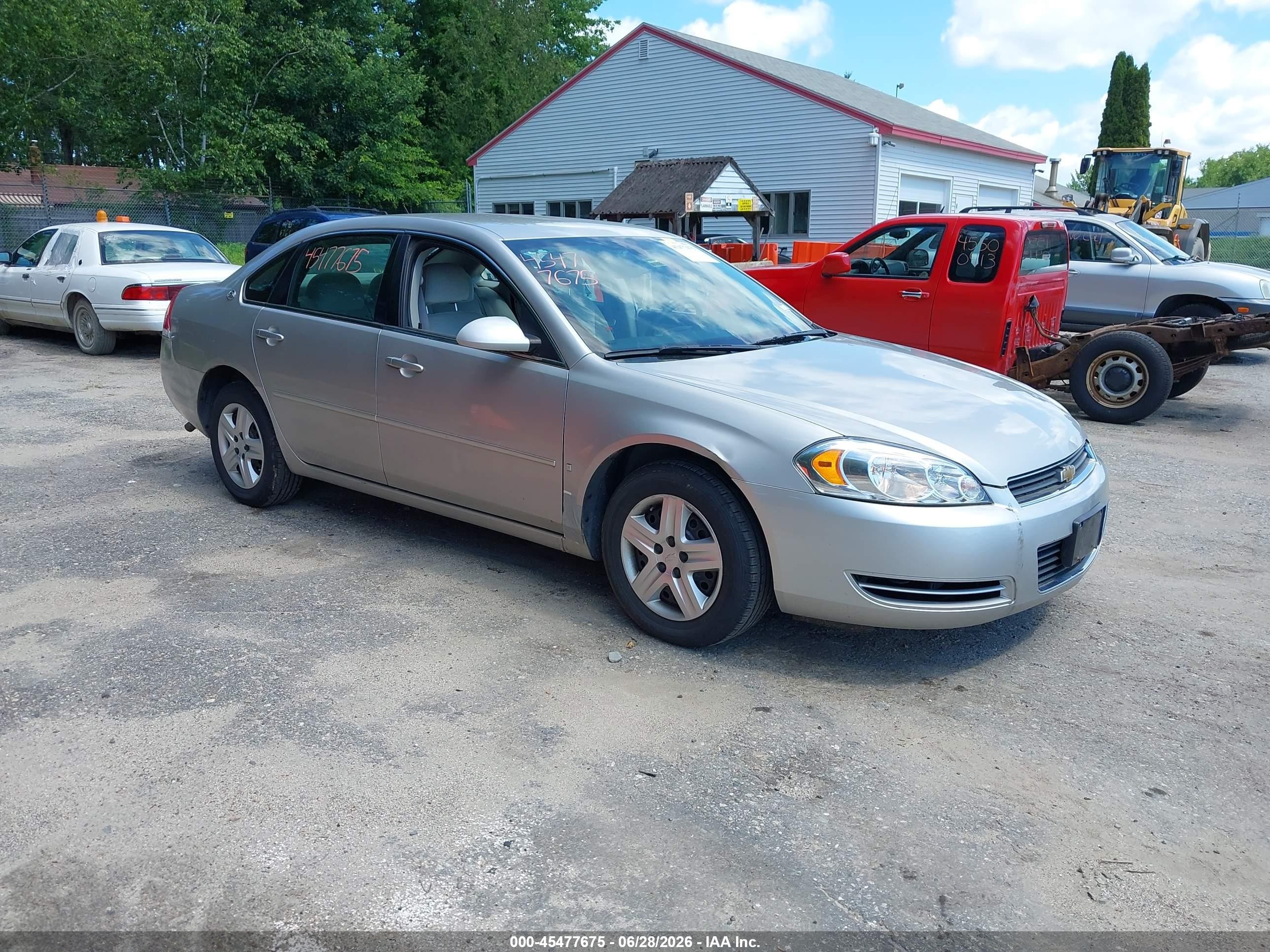 2007 Chevrolet Impala Ls Silver vin: 2G1WB58N479157296