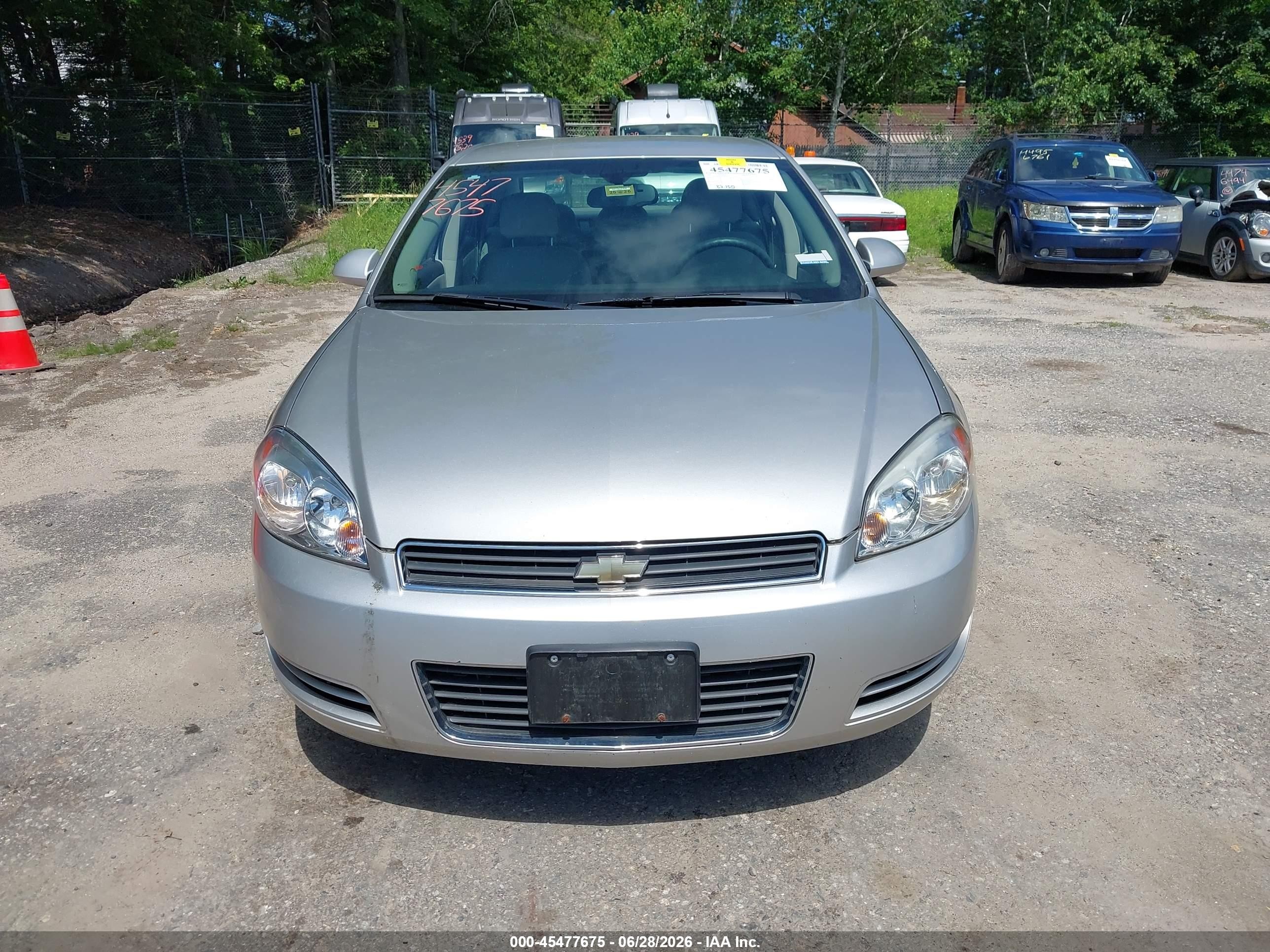2007 Chevrolet Impala Ls Silver vin: 2G1WB58N479157296