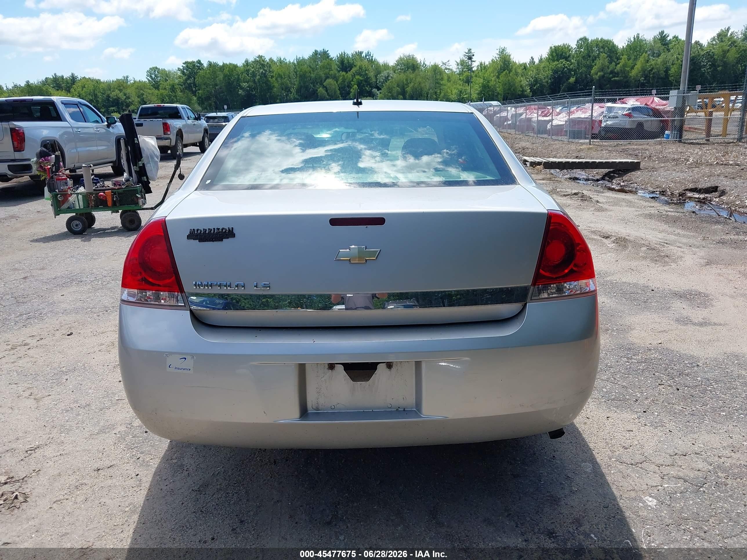 2007 Chevrolet Impala Ls Silver vin: 2G1WB58N479157296