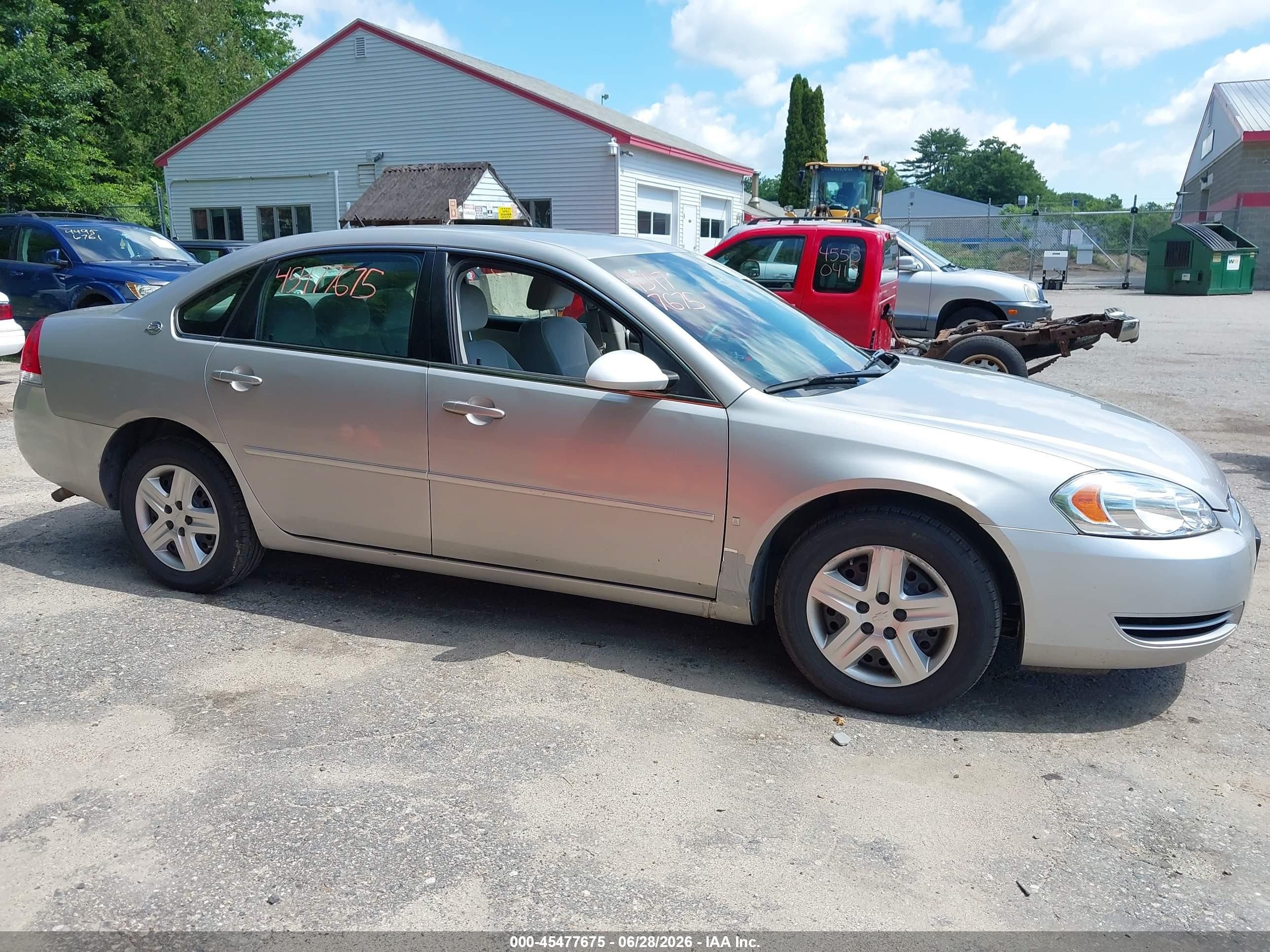 2007 Chevrolet Impala Ls Silver vin: 2G1WB58N479157296