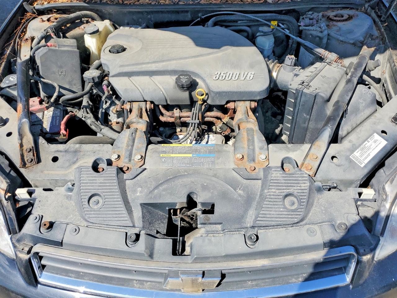 2007 Chevrolet Impala Ls Black vin: 2G1WB58N479379045