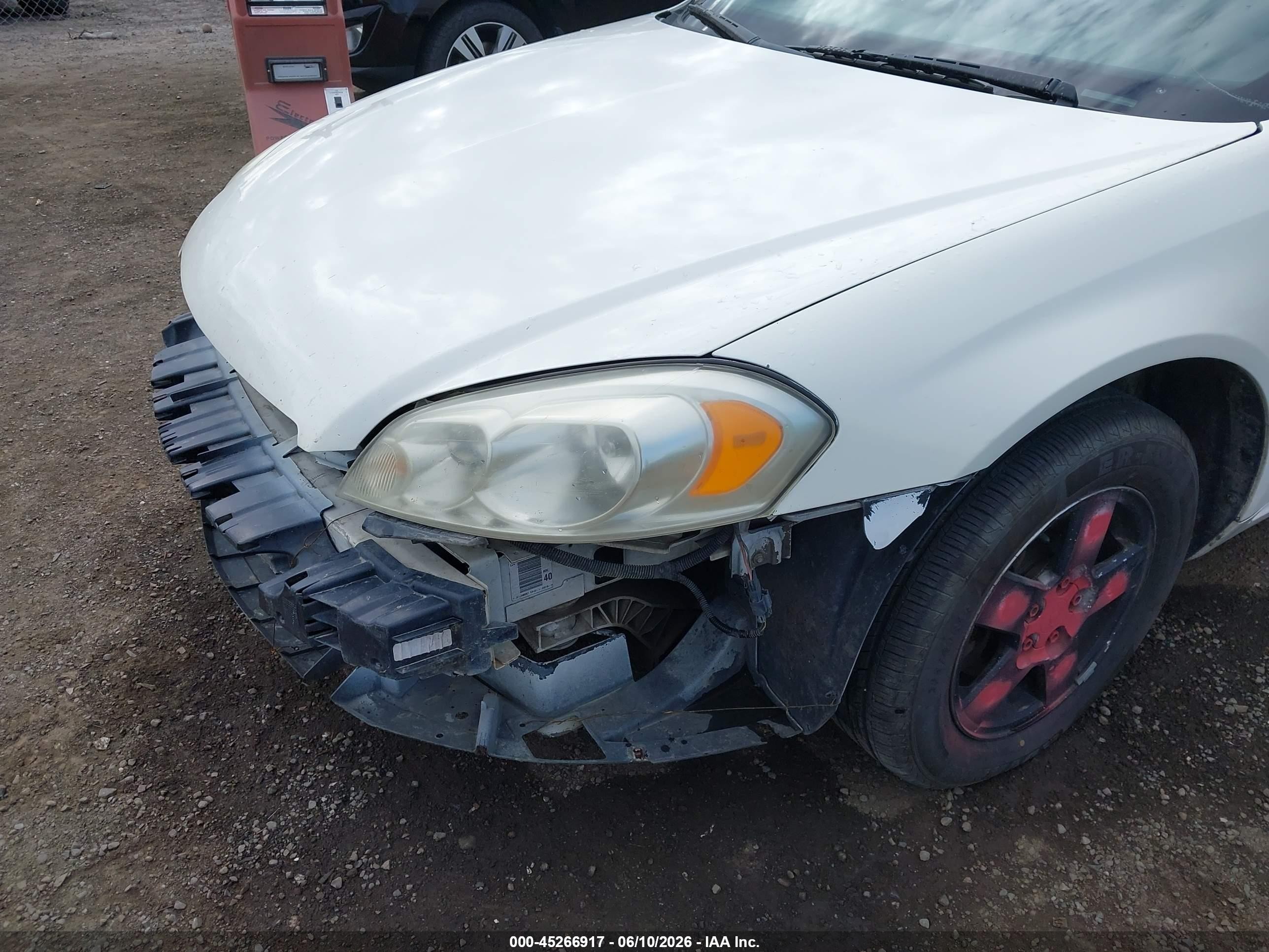 2008 Chevrolet Impala Ls White vin: 2G1WB58N489142279
