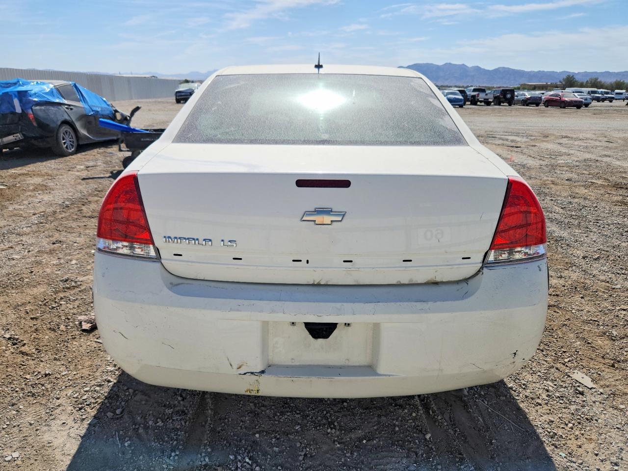 2007 Chevrolet Impala Ls White vin: 2G1WB58N679131508