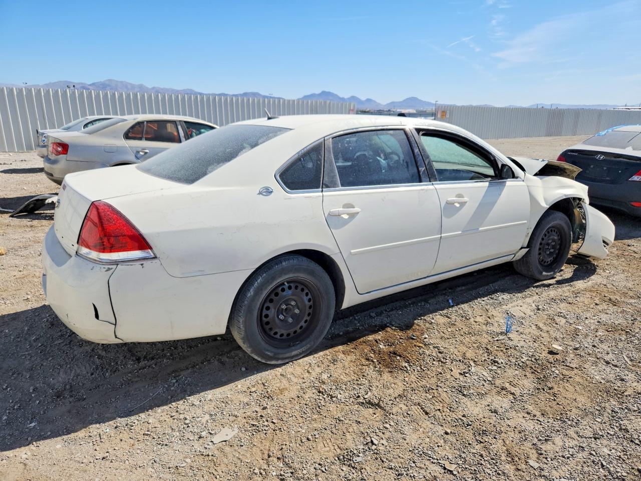 2007 Chevrolet Impala Ls White vin: 2G1WB58N679131508