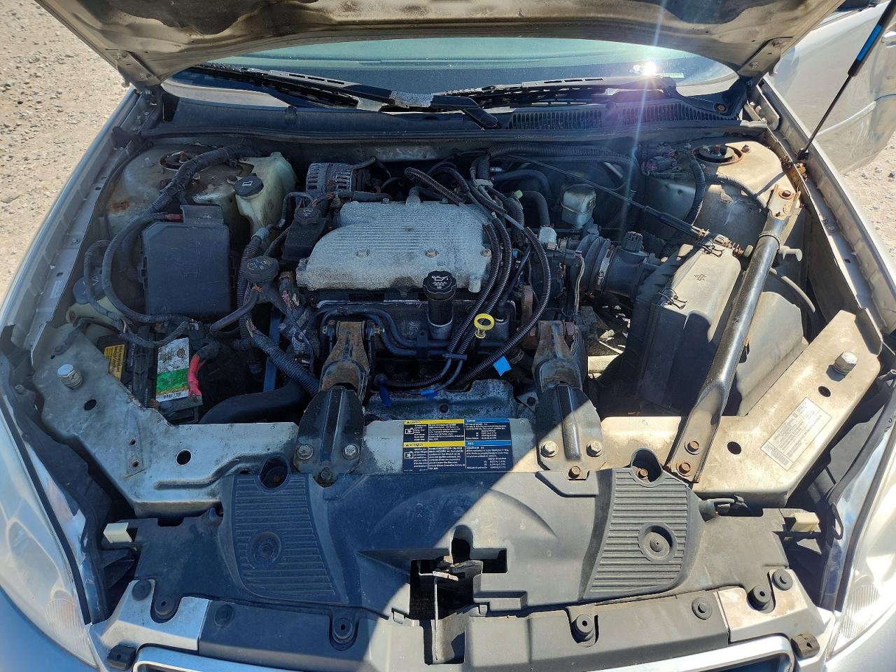 2007 Chevrolet Impala Ls Серый vin: 2G1WB58N879209982
