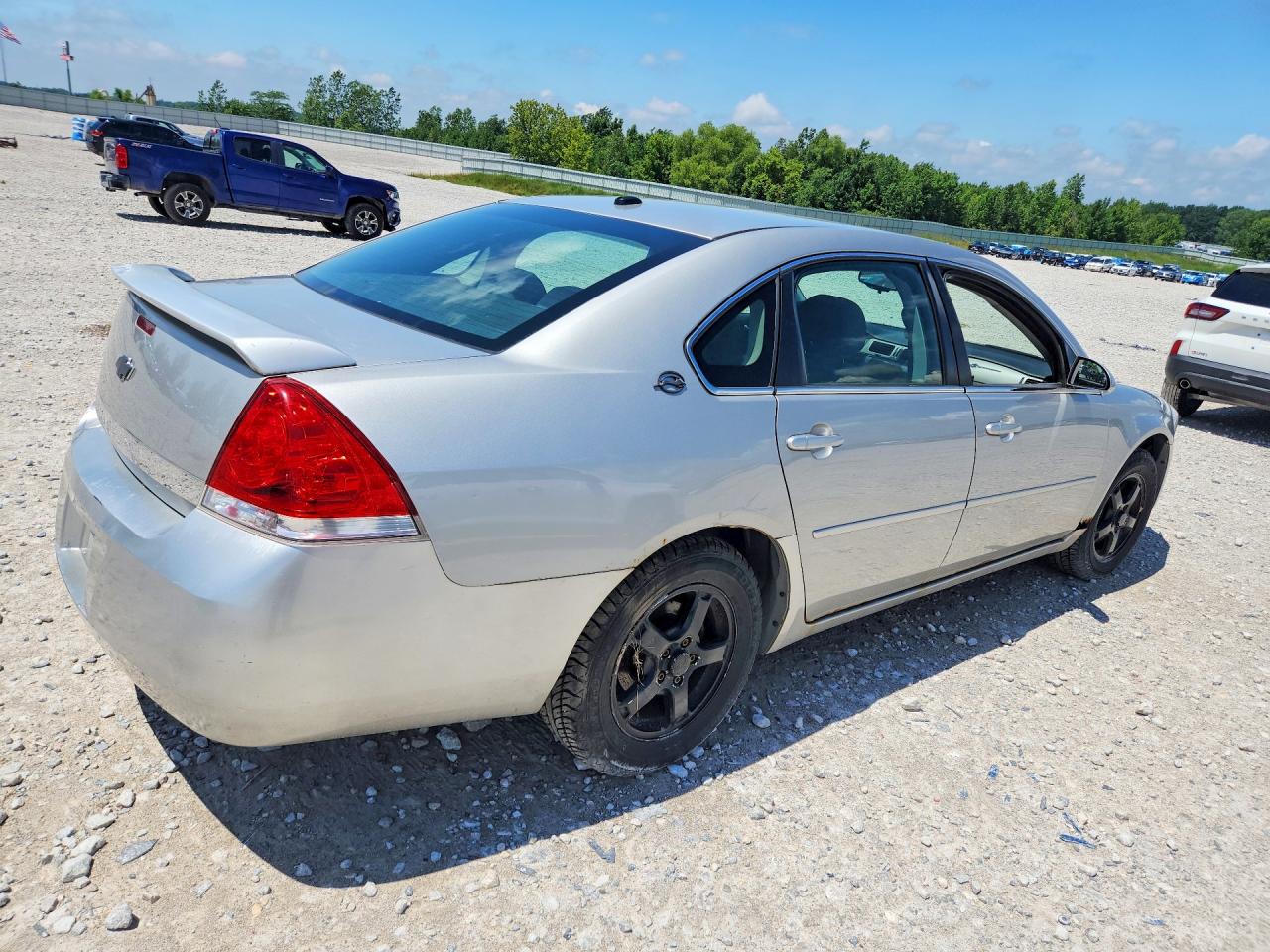 2007 Chevrolet Impala Ls Серый vin: 2G1WB58N879209982