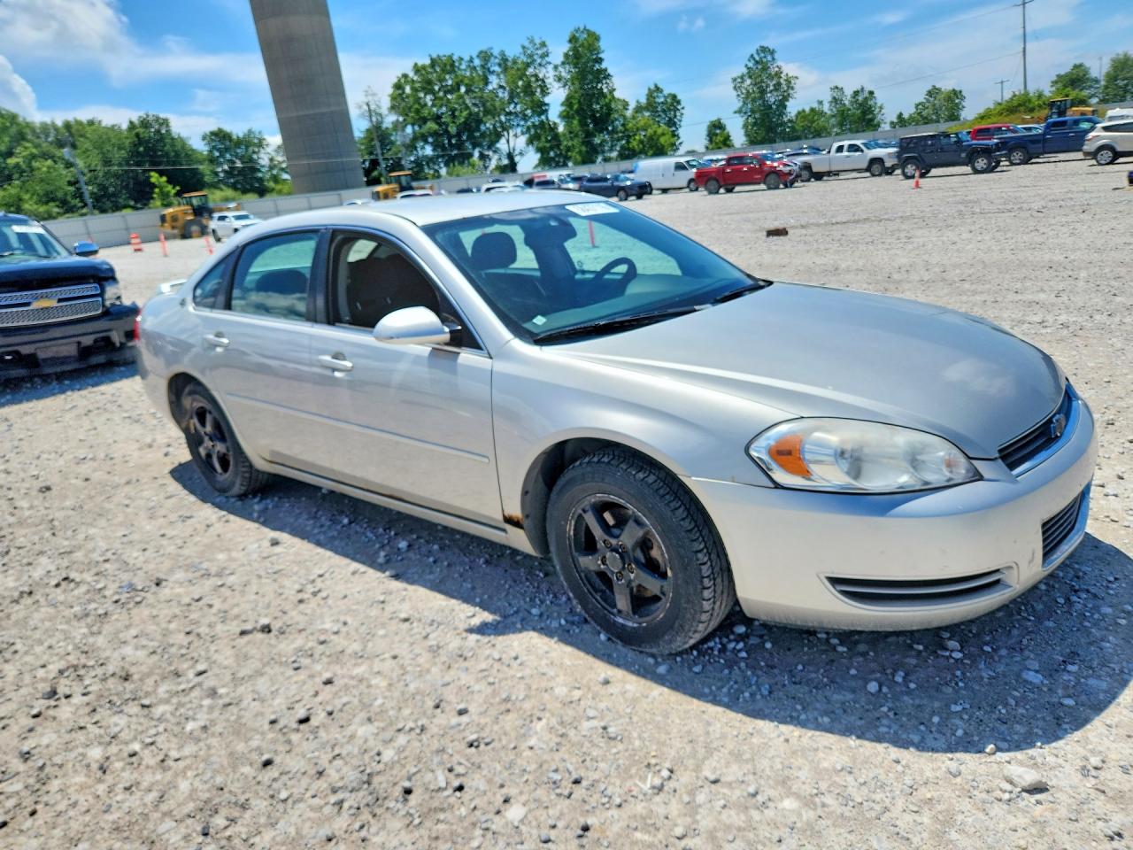 2007 Chevrolet Impala Ls Серый vin: 2G1WB58N879209982