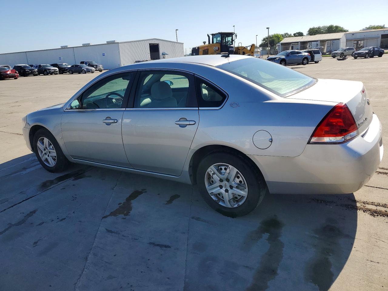 2008 Chevrolet Impala Ls Silver vin: 2G1WB58N881344296