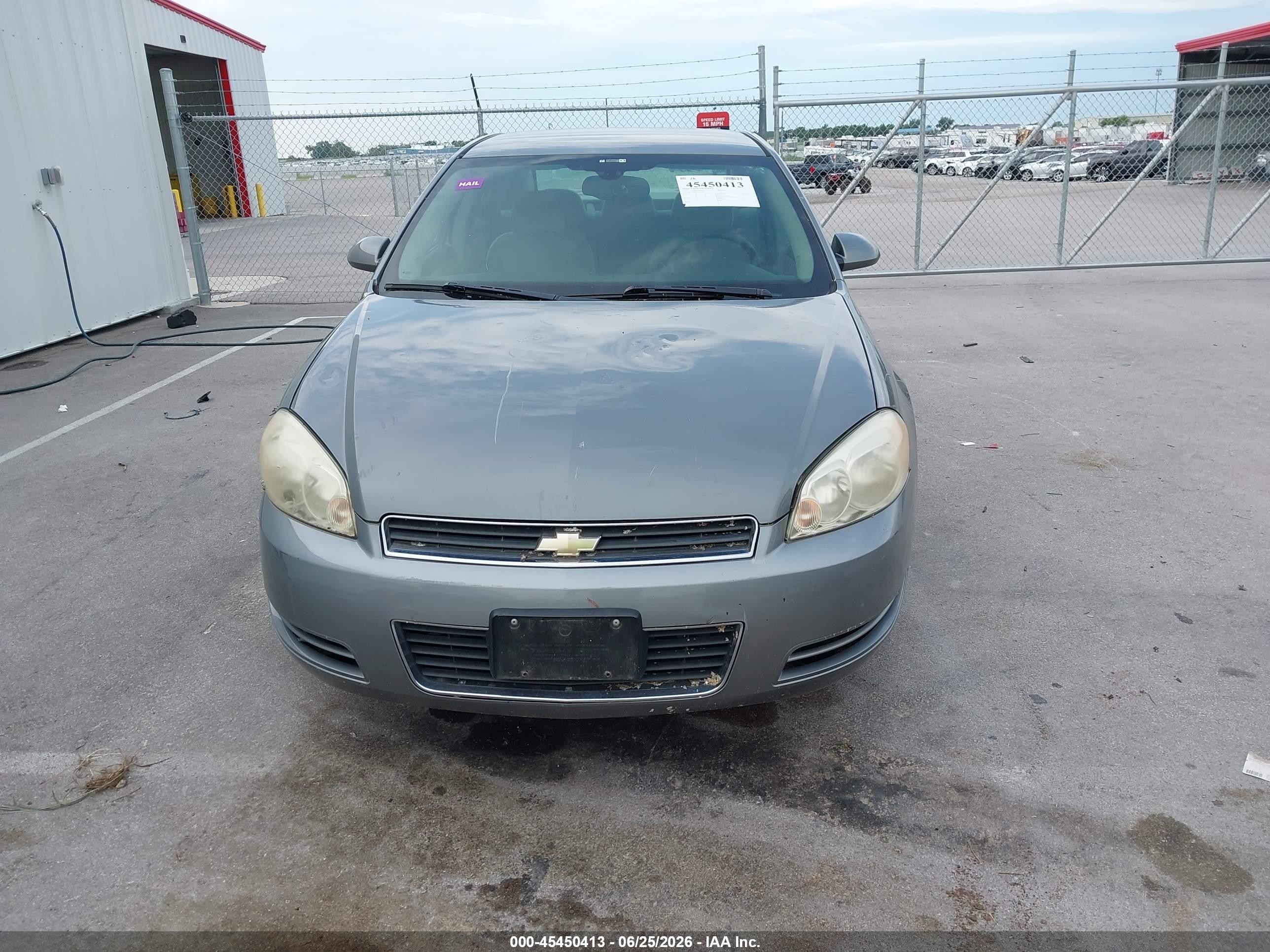 2007 Chevrolet Impala Ls Gray vin: 2G1WB58NX79288684