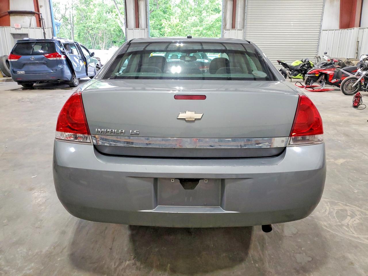 2008 Chevrolet Impala Ls Gray vin: 2G1WB58NX89151066