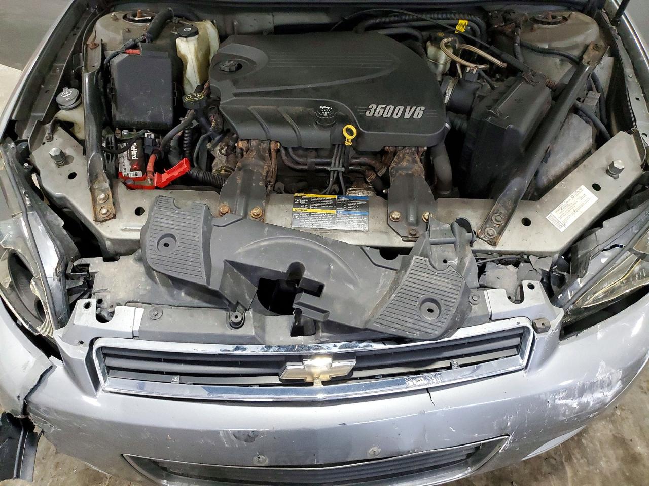 2008 Chevrolet Impala Ls Gray vin: 2G1WB58NX89151066