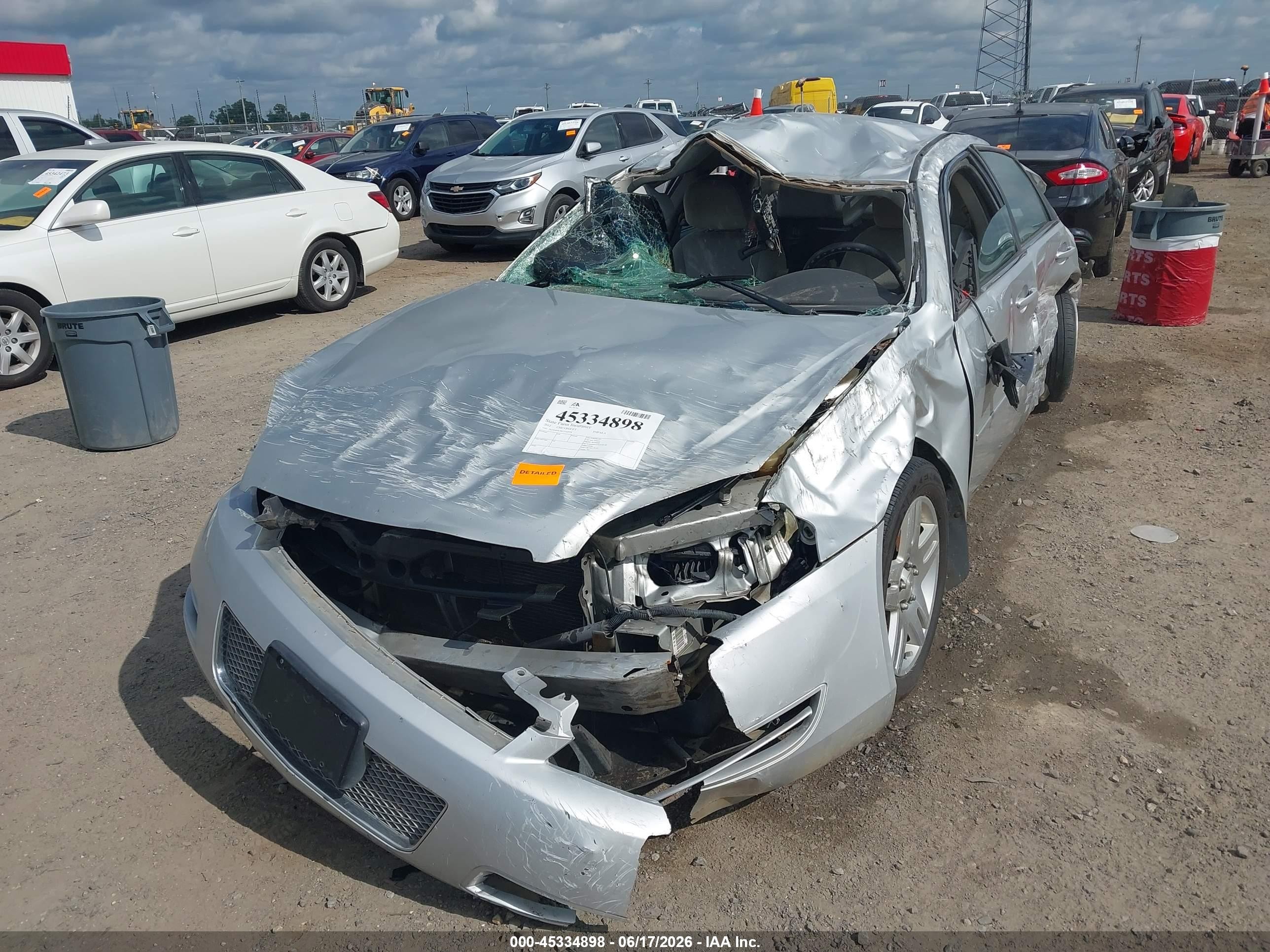 2012 Chevrolet Impala Lt Silver vin: 2G1WB5E30C1142774