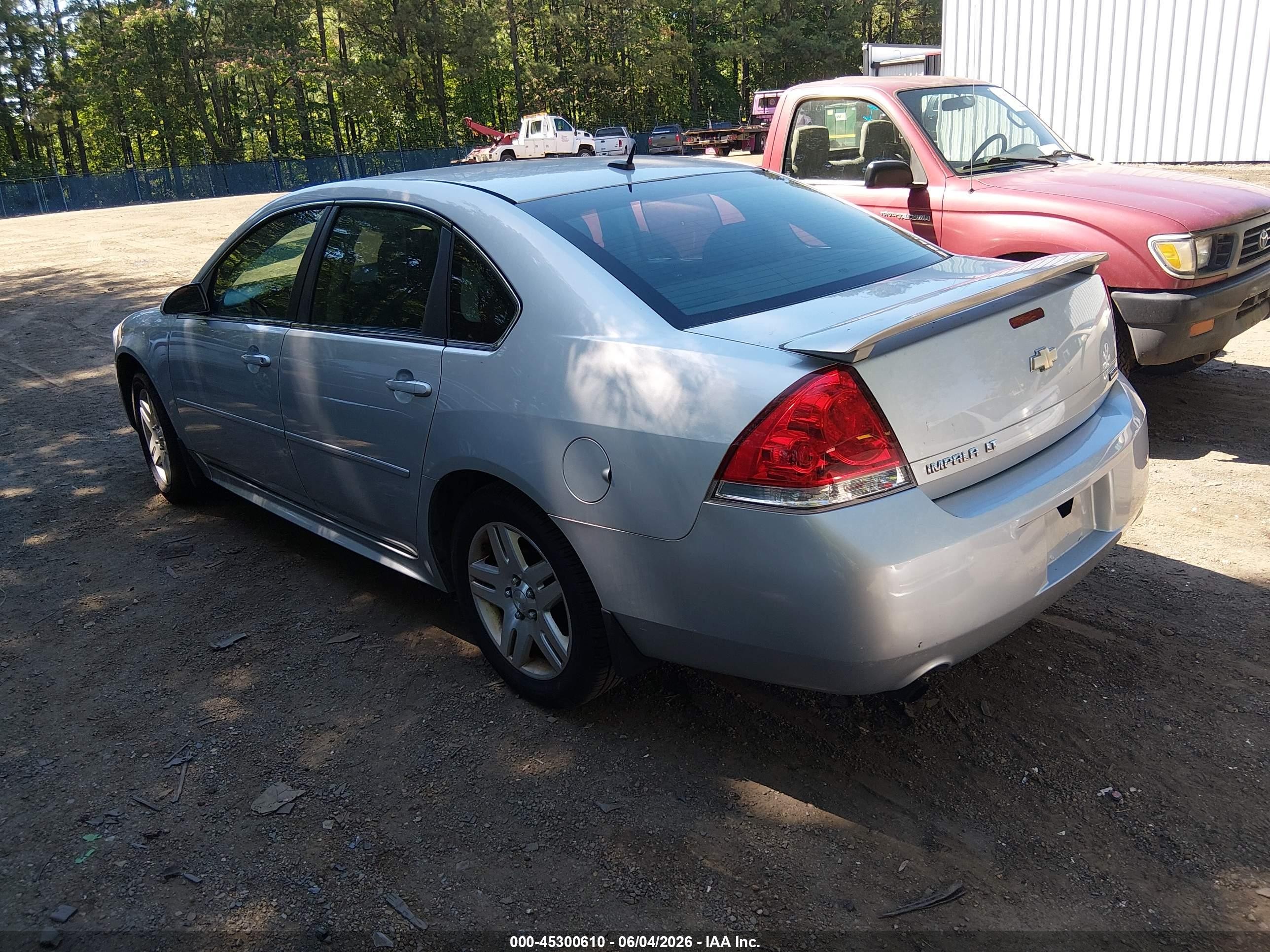 2012 Chevrolet Impala Lt Silver vin: 2G1WB5E30C1322157
