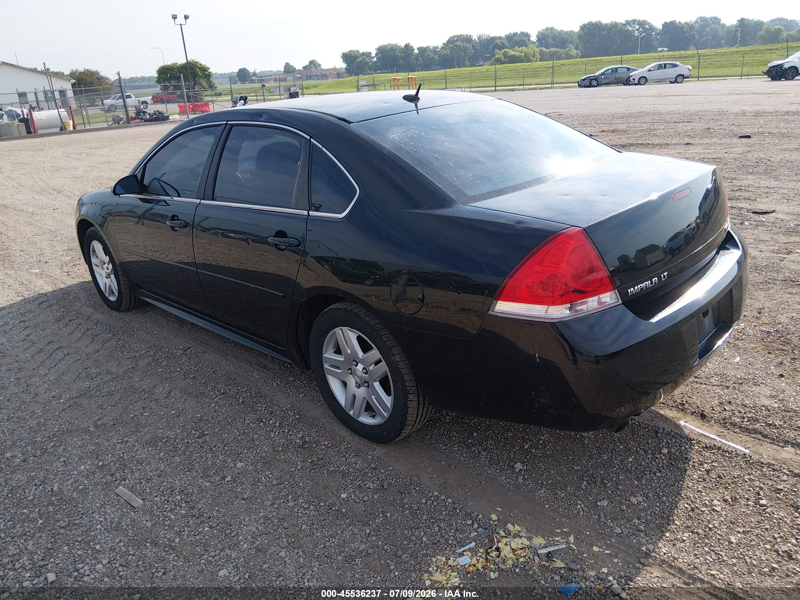 2014 Chevrolet Impala Limited Lt Black vin: 2G1WB5E30E1108255