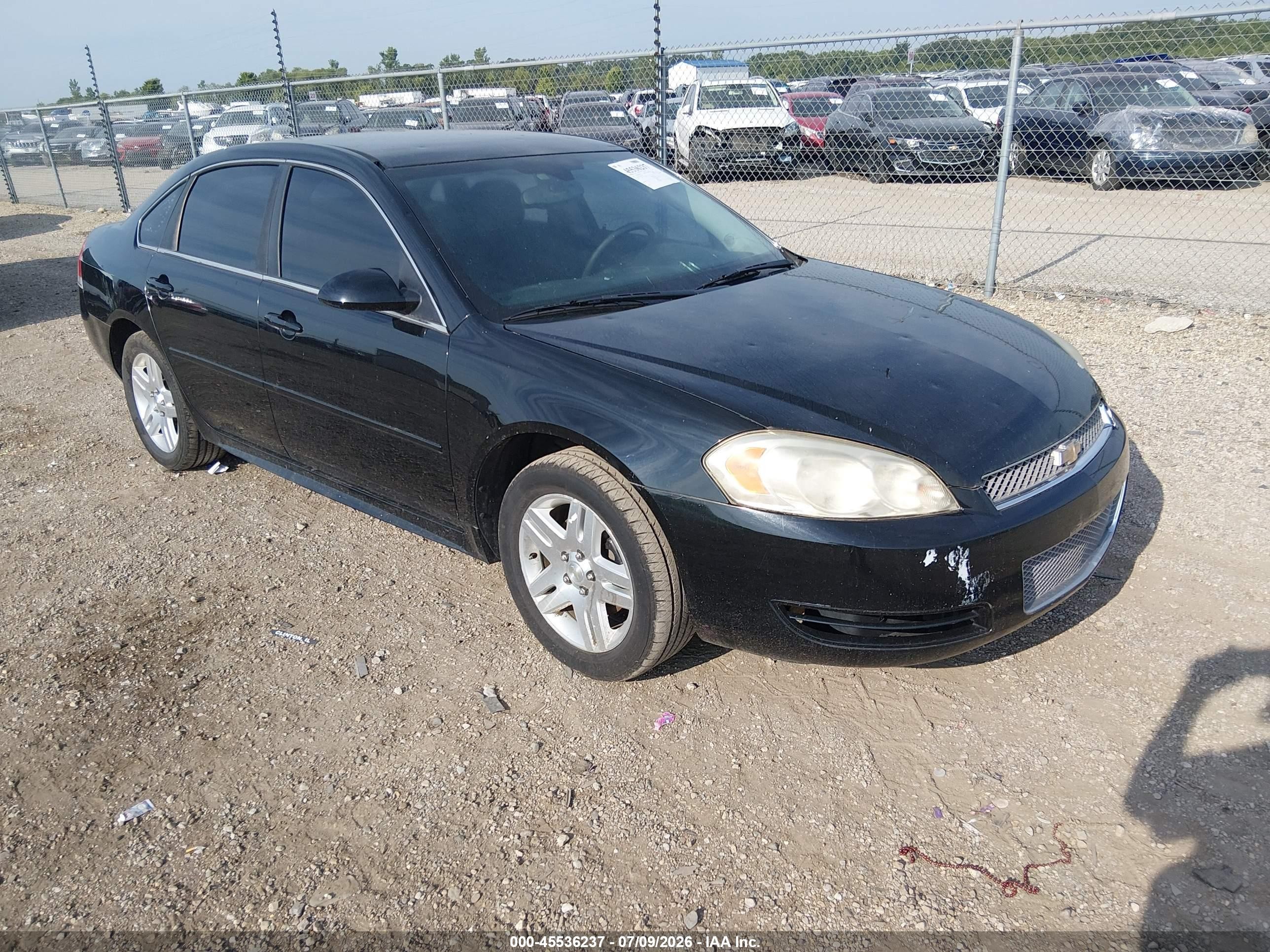 2014 Chevrolet Impala Limited Lt Black vin: 2G1WB5E30E1108255