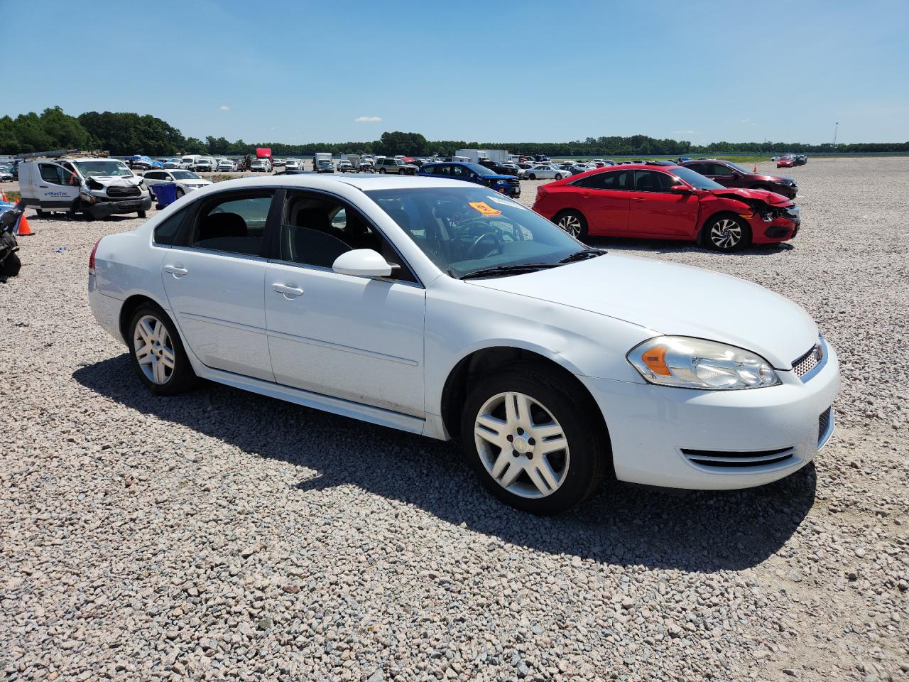 2015 Chevrolet Impala Limited Lt White vin: 2G1WB5E30F1121511