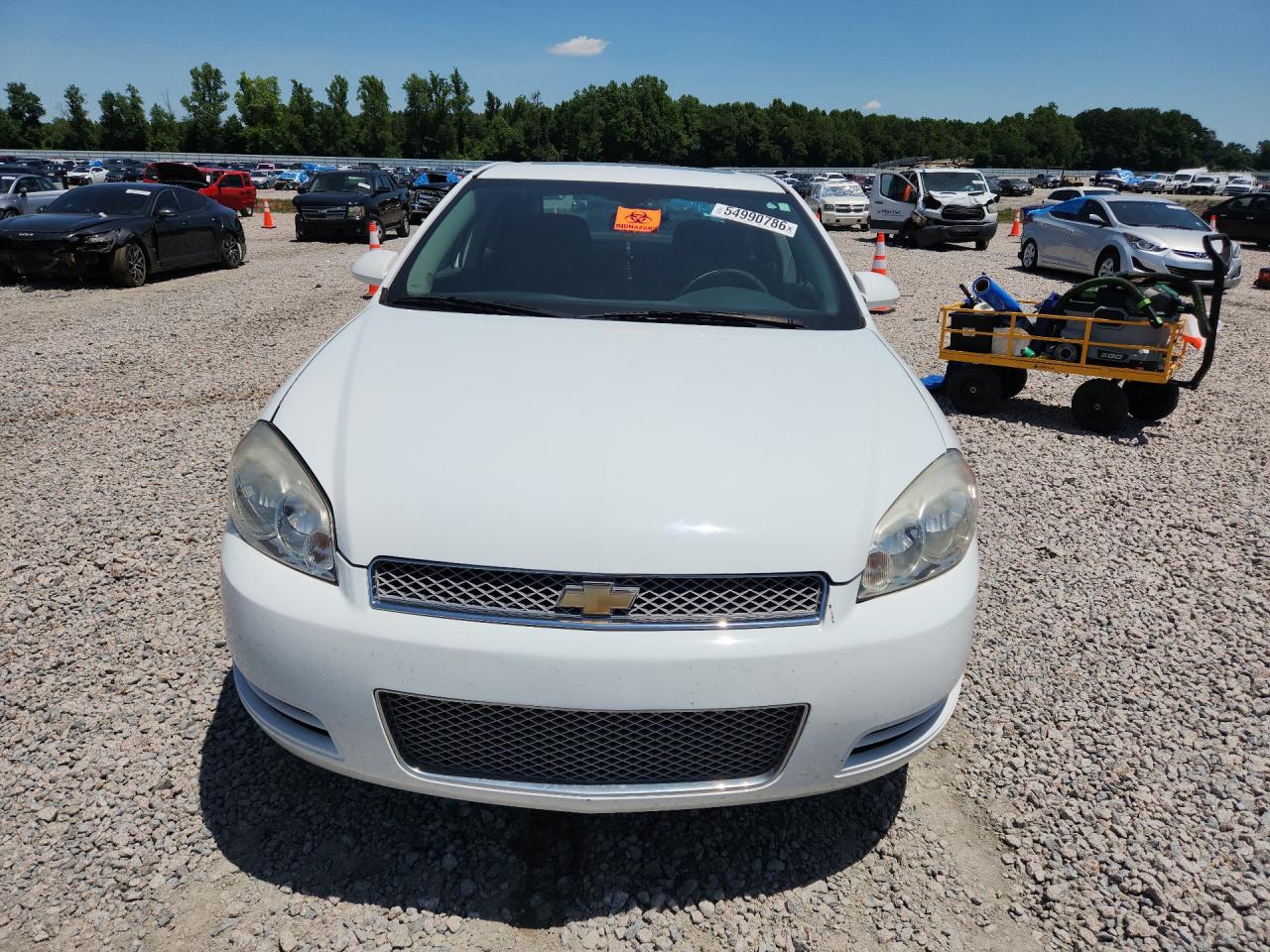 2015 Chevrolet Impala Limited Lt White vin: 2G1WB5E30F1121511