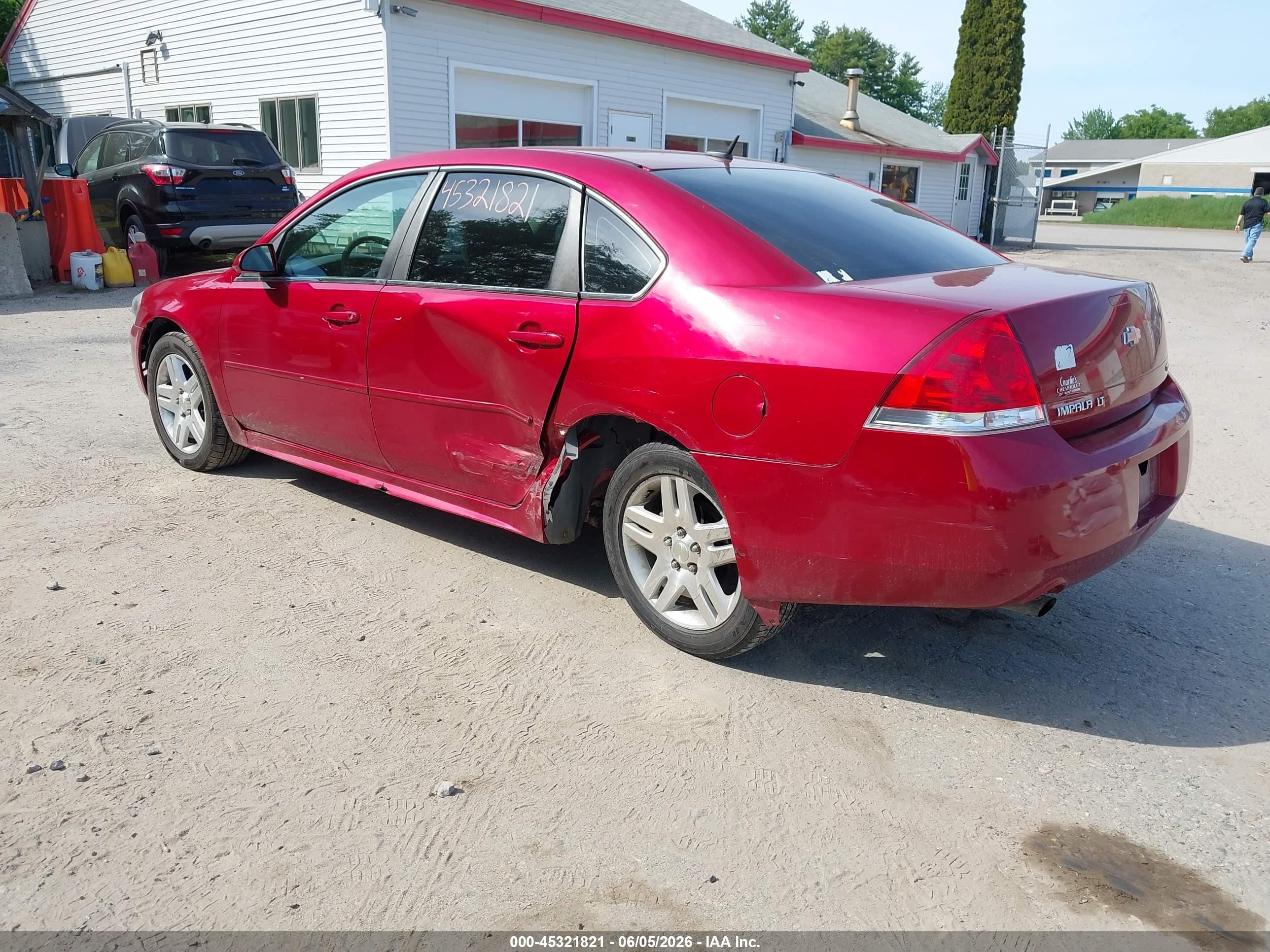 2015 Chevrolet Impala Limited Lt Red vin: 2G1WB5E30F1123551