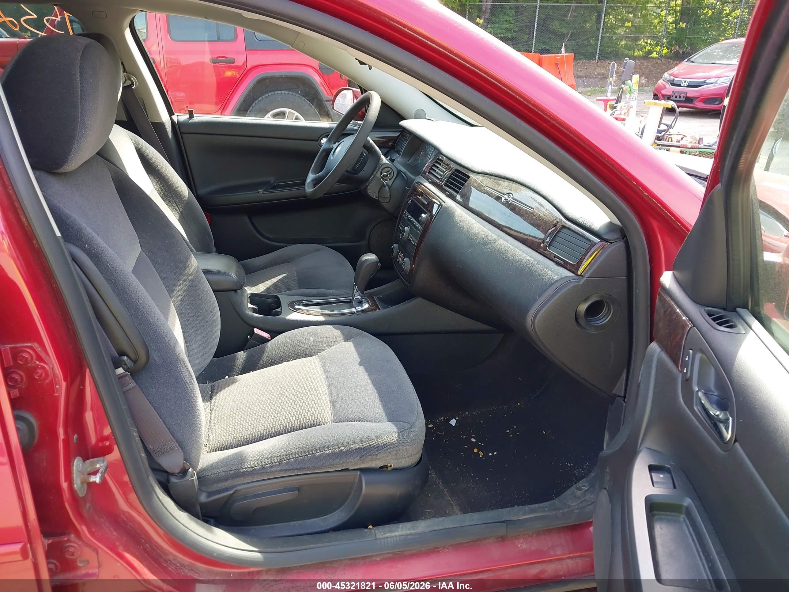 2015 Chevrolet Impala Limited Lt Red vin: 2G1WB5E30F1123551