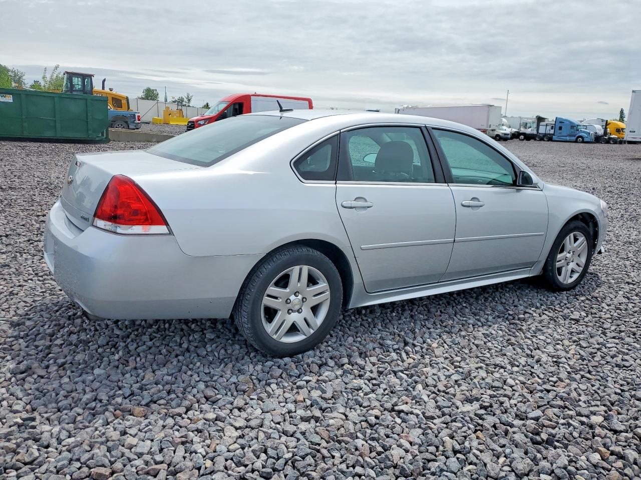 2012 Chevrolet Impala Lt Silver vin: 2G1WB5E31C1288407