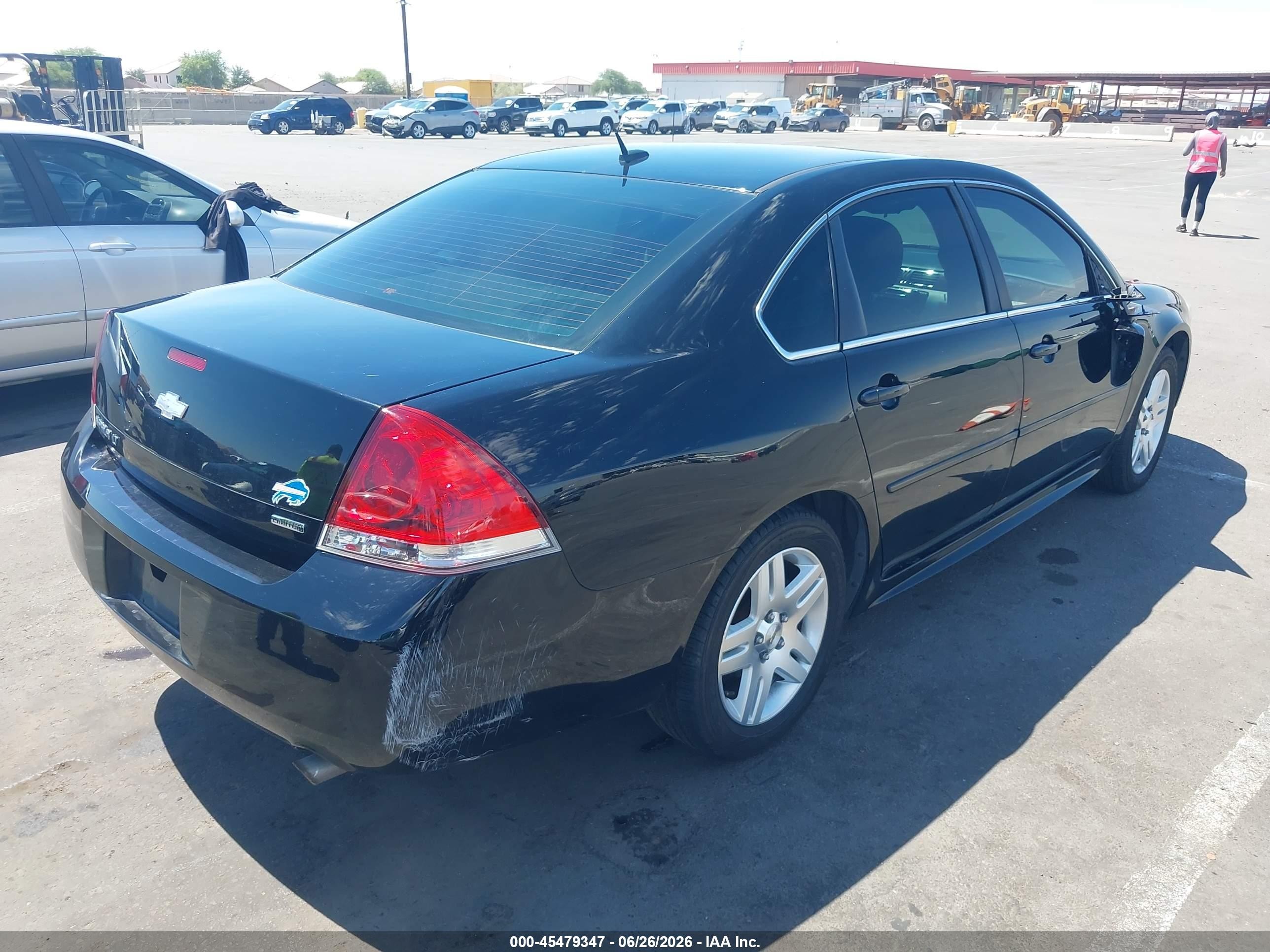 2014 Chevrolet Impala Limited Lt Black vin: 2G1WB5E31E1111066