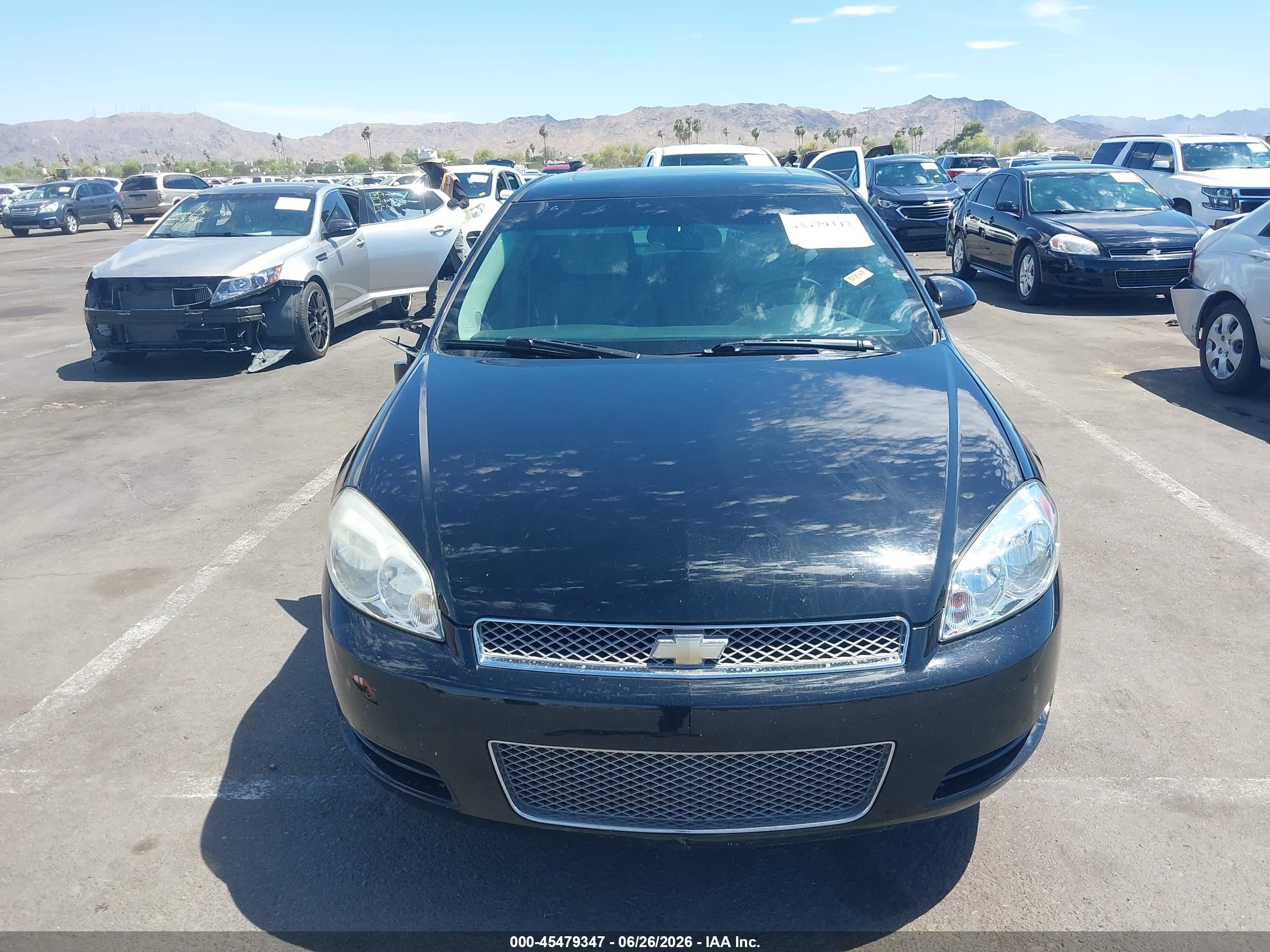 2014 Chevrolet Impala Limited Lt Black vin: 2G1WB5E31E1111066