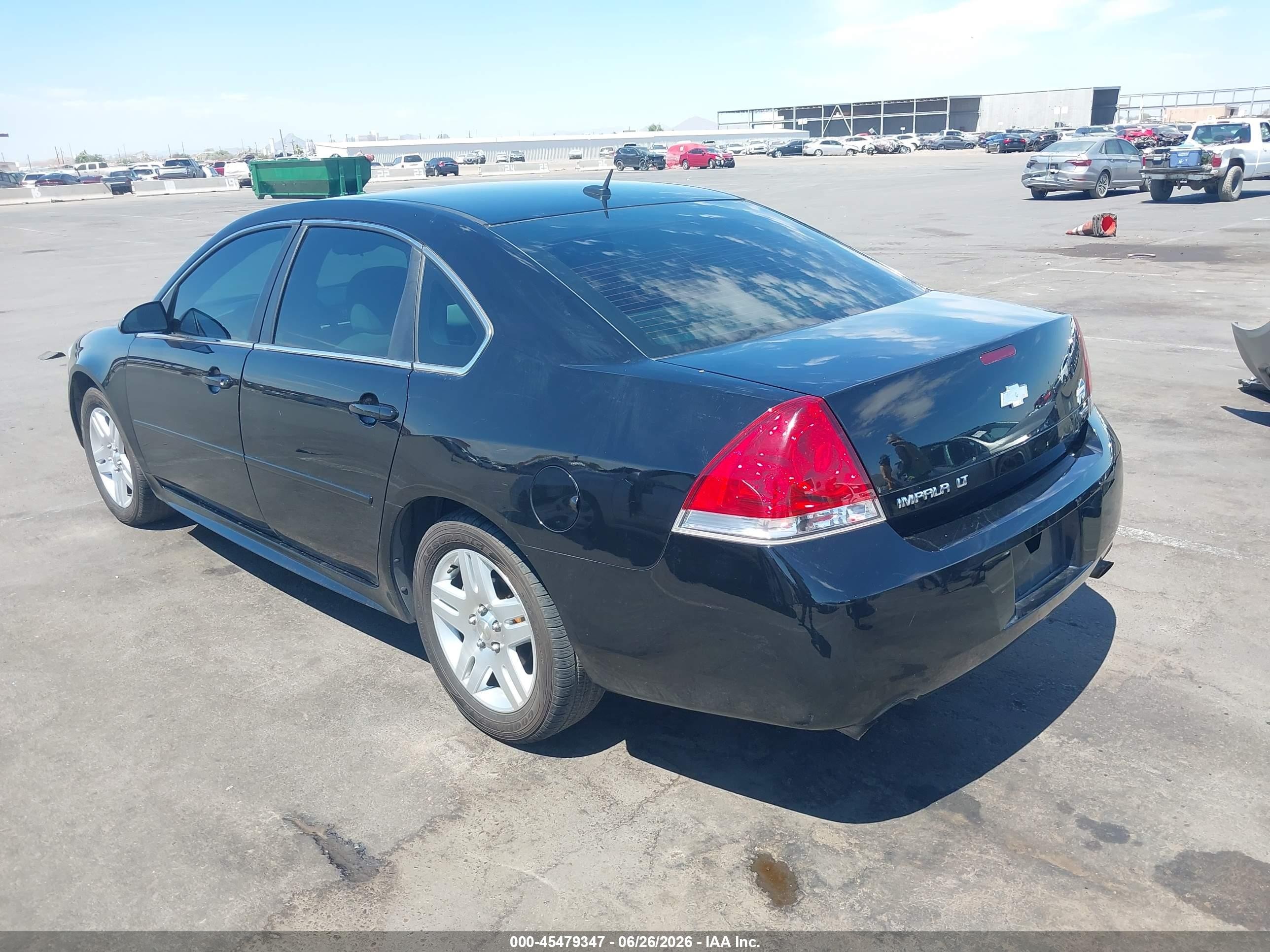 2014 Chevrolet Impala Limited Lt Black vin: 2G1WB5E31E1111066