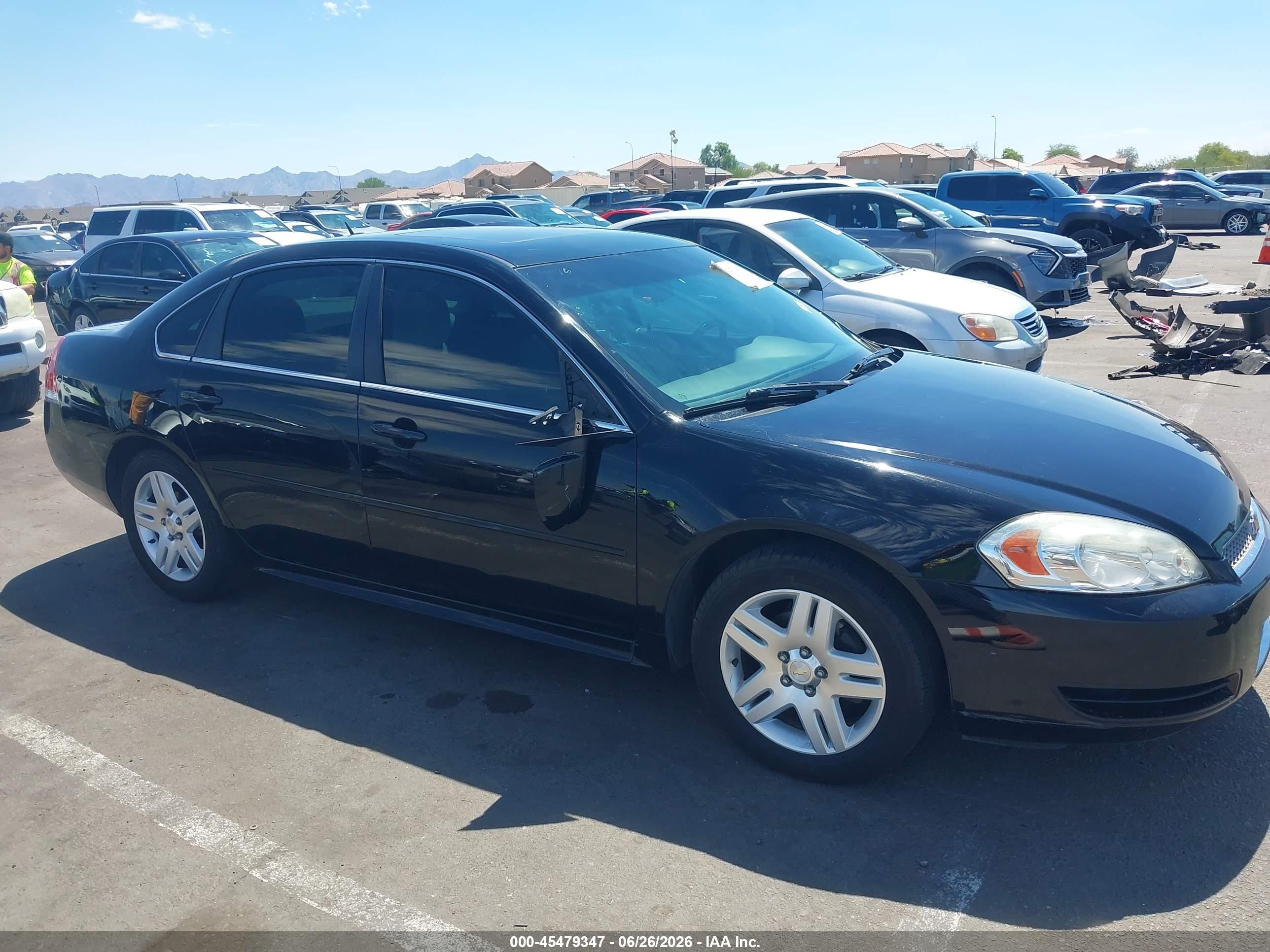 2014 Chevrolet Impala Limited Lt Black vin: 2G1WB5E31E1111066