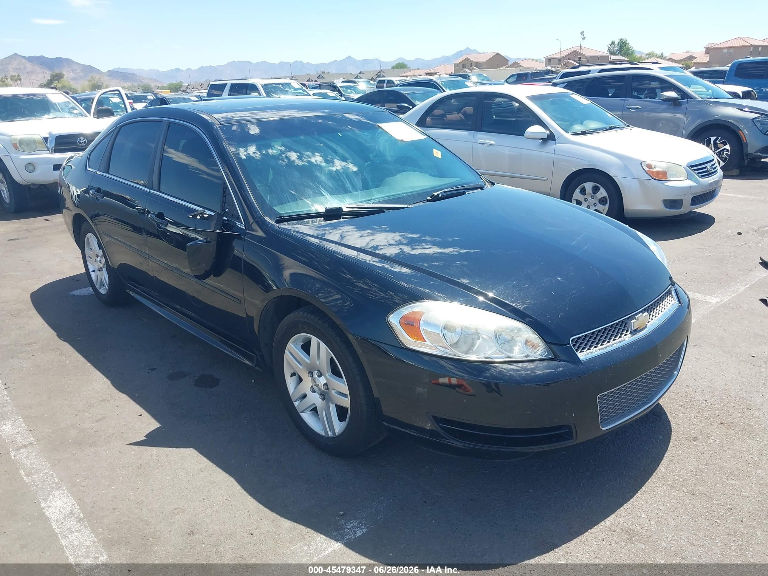 2014 Chevrolet Impala Limited Lt Black vin: 2G1WB5E31E1111066