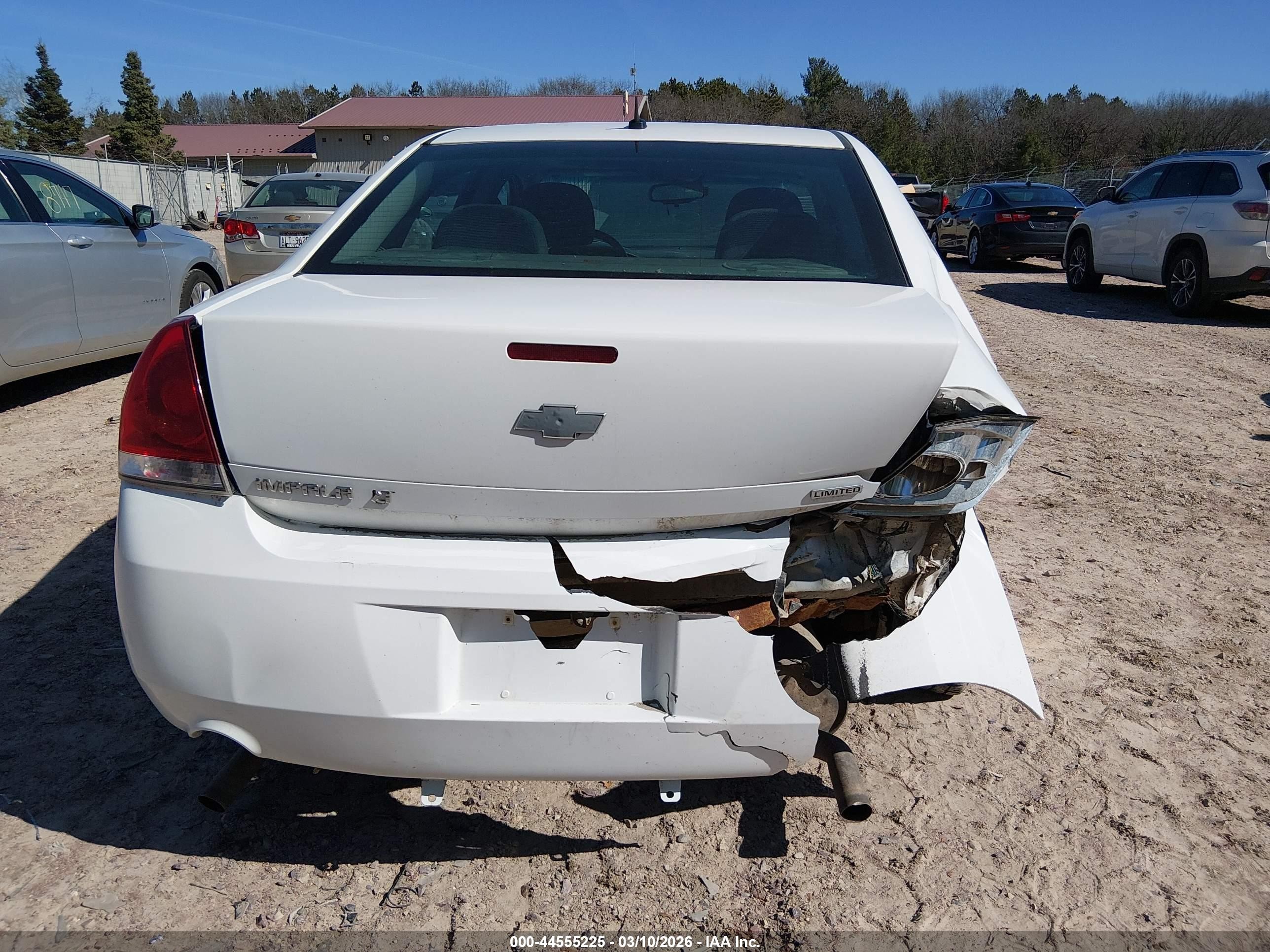 2014 Chevrolet Impala Limited Lt White vin: 2G1WB5E31E1124190