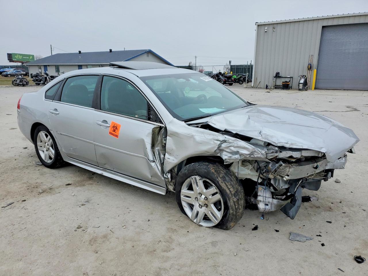 2014 Chevrolet Impala Limited Lt Silver vin: 2G1WB5E31E1180839