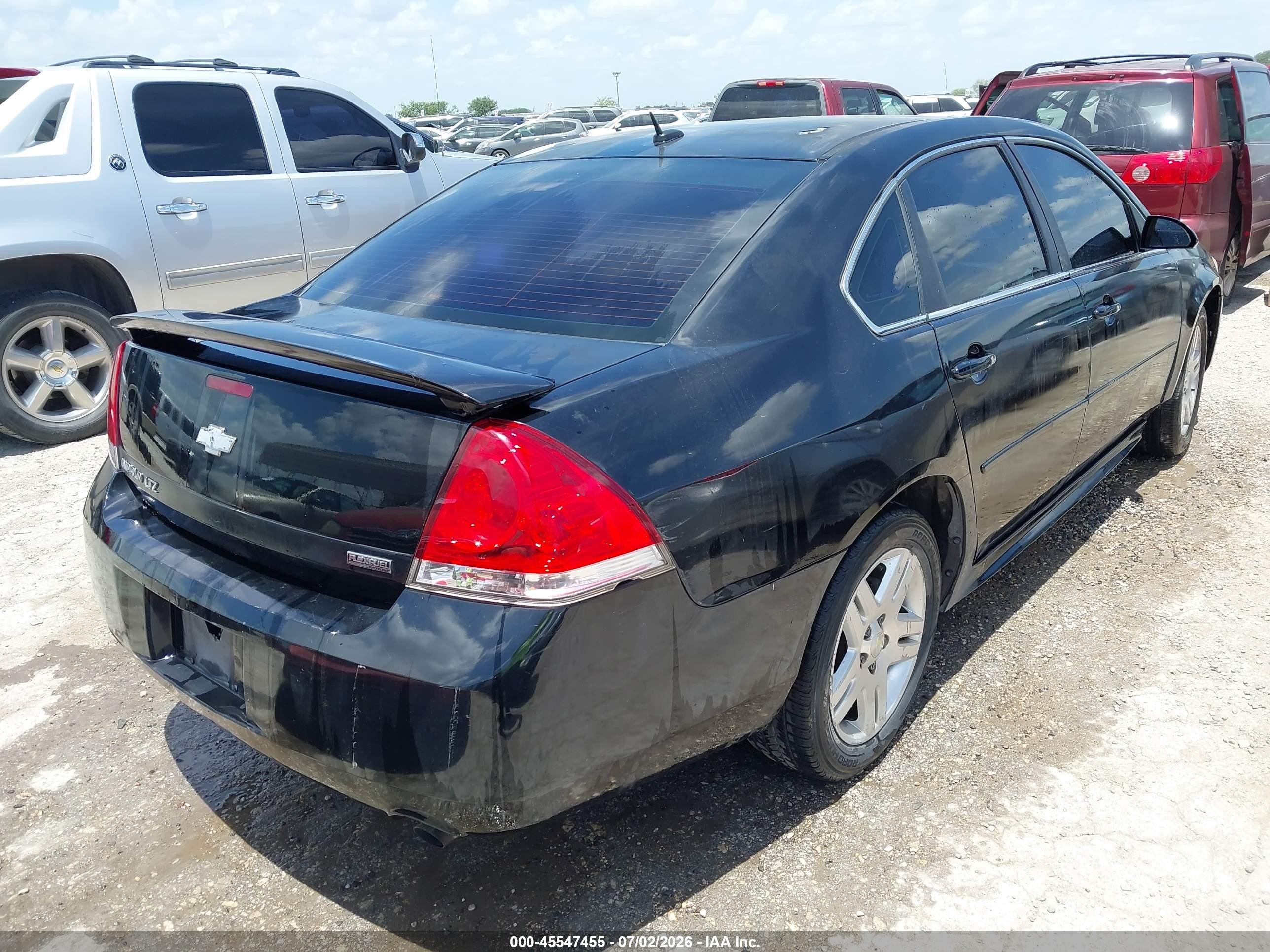 2014 Chevrolet Impala Limited Lt Black vin: 2G1WB5E31E1189640