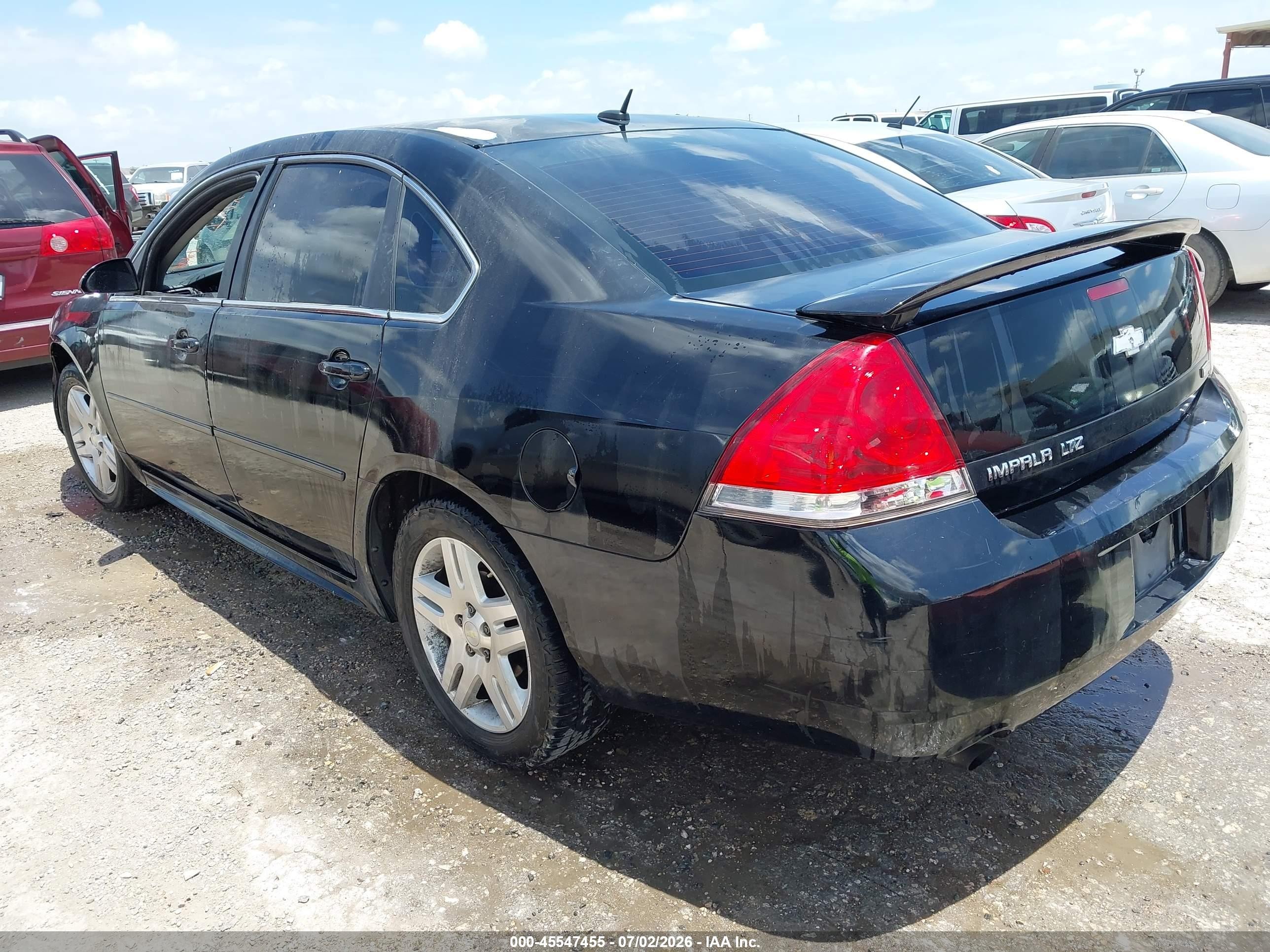 2014 Chevrolet Impala Limited Lt Black vin: 2G1WB5E31E1189640