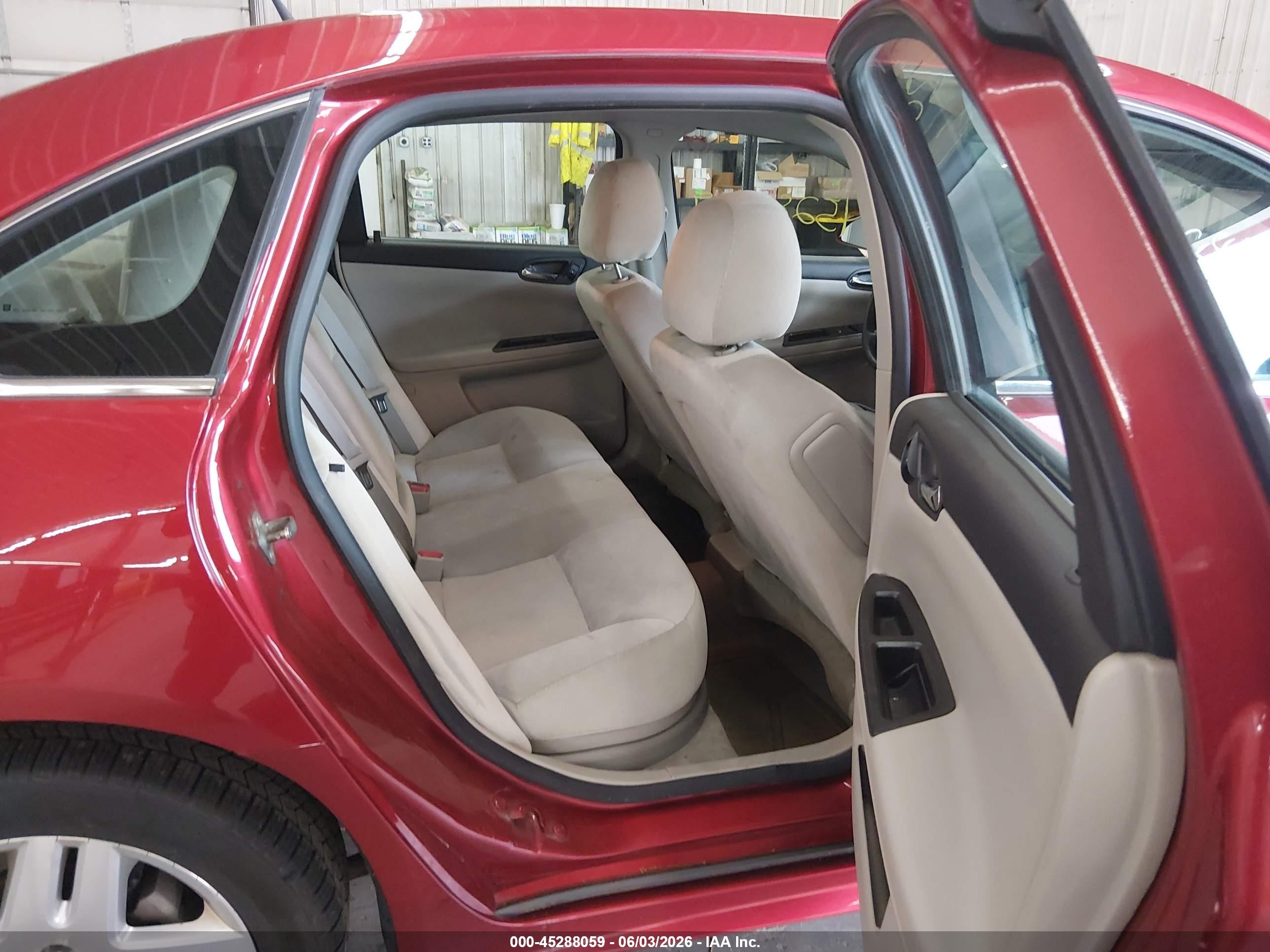 2015 Chevrolet Impala Limited Lt Red vin: 2G1WB5E31F1109688
