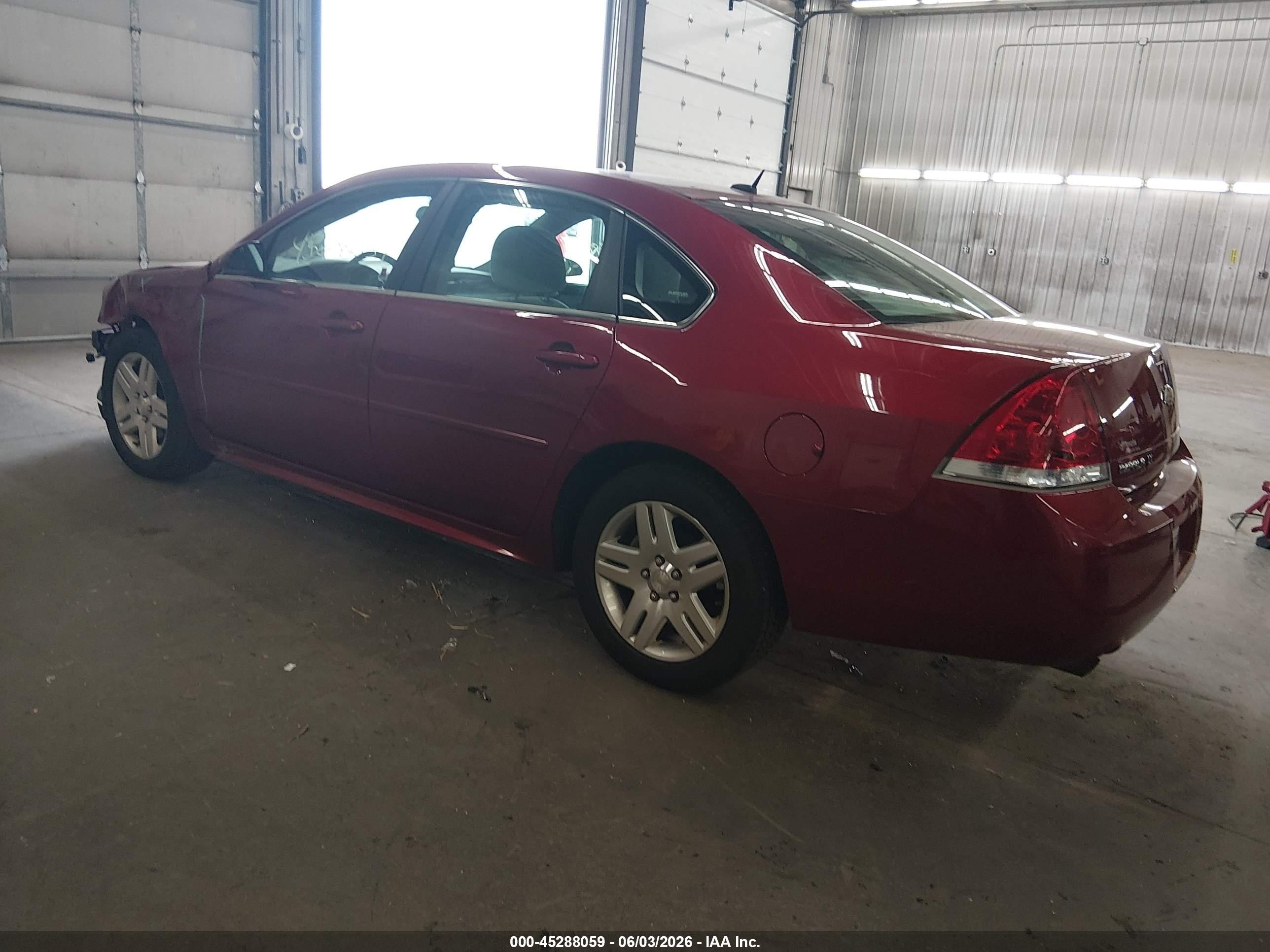 2015 Chevrolet Impala Limited Lt Red vin: 2G1WB5E31F1109688