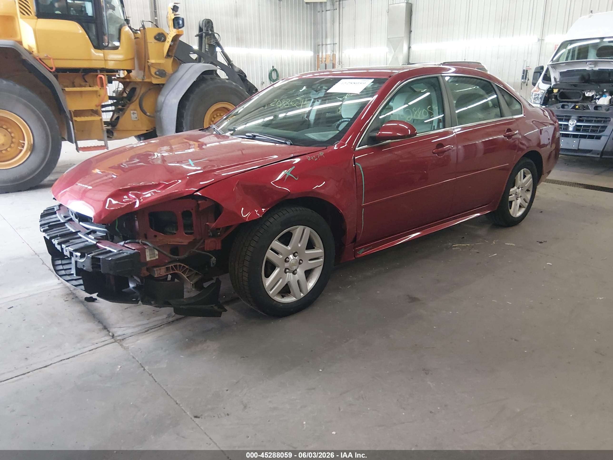 2015 Chevrolet Impala Limited Lt Red vin: 2G1WB5E31F1109688