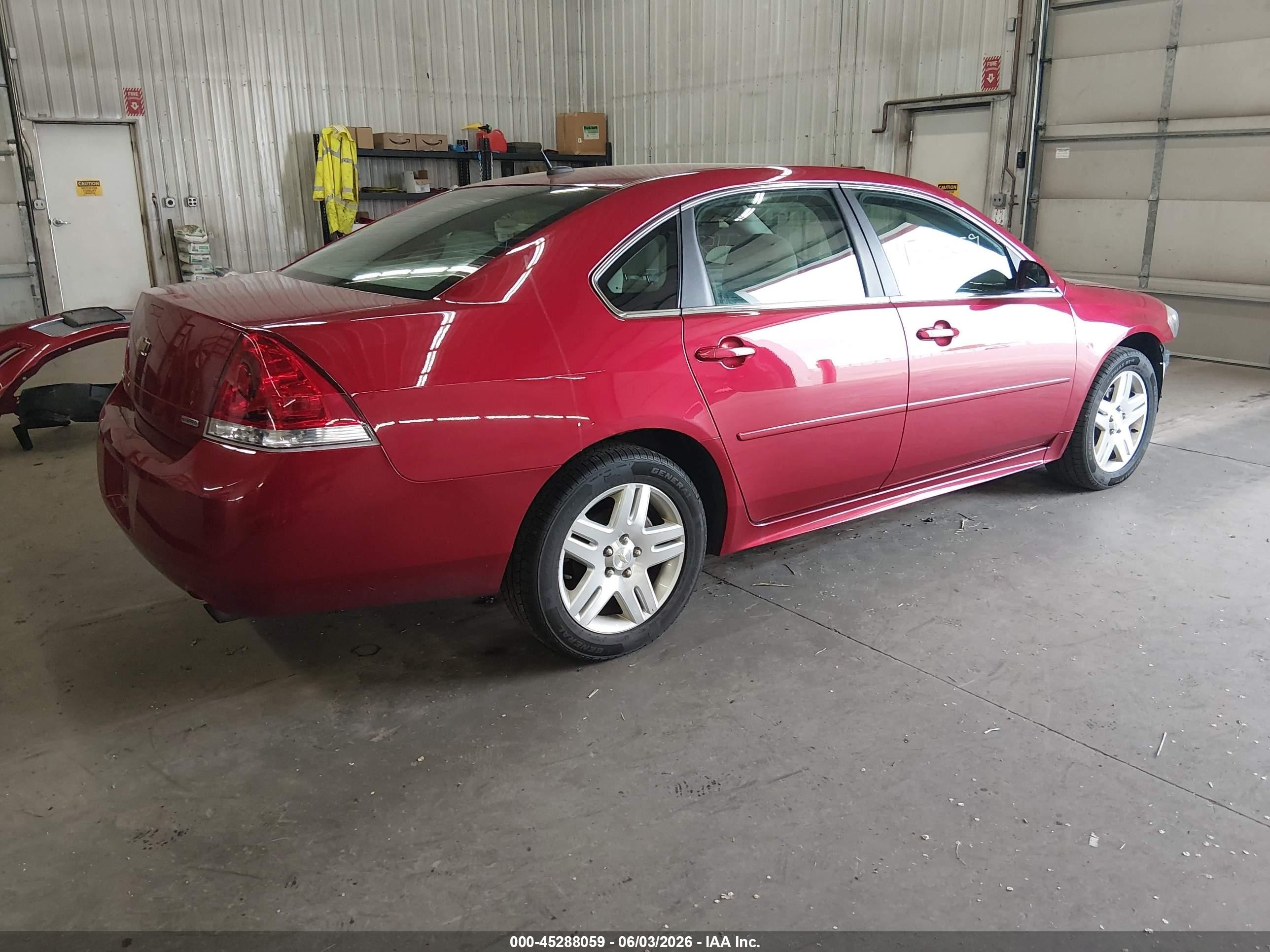 2015 Chevrolet Impala Limited Lt Red vin: 2G1WB5E31F1109688