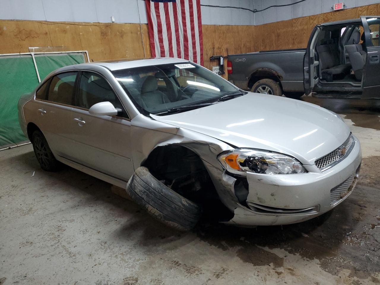 2015 Chevrolet Impala Limited Lt Серебряный vin: 2G1WB5E31F1118410