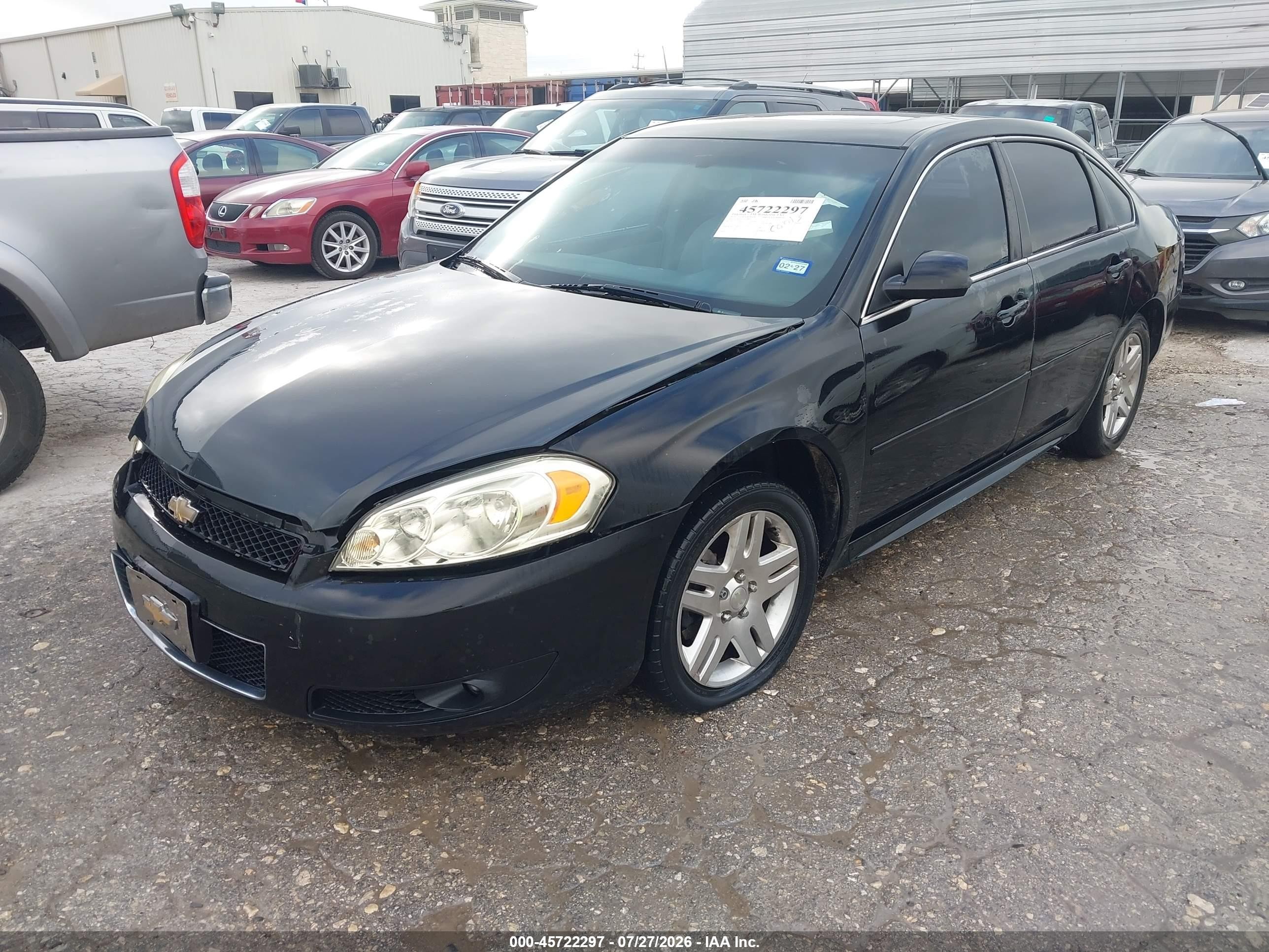 2015 Chevrolet Impala Limited Lt Black vin: 2G1WB5E31F1140875