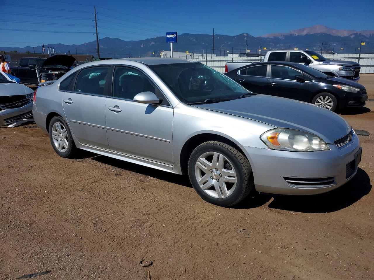 2012 Chevrolet Impala Lt Silver vin: 2G1WB5E32C1118072