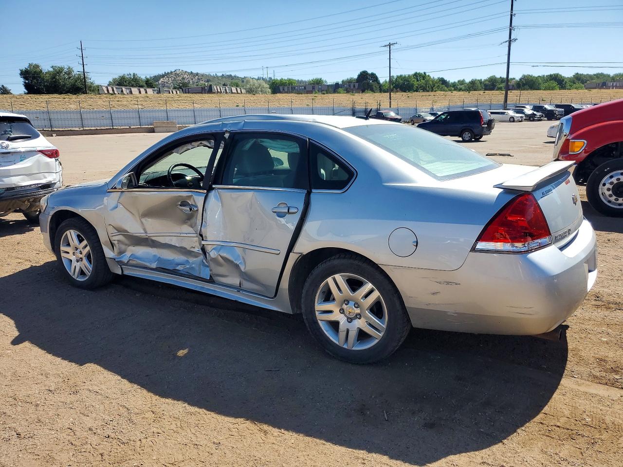 2012 Chevrolet Impala Lt Silver vin: 2G1WB5E32C1118072