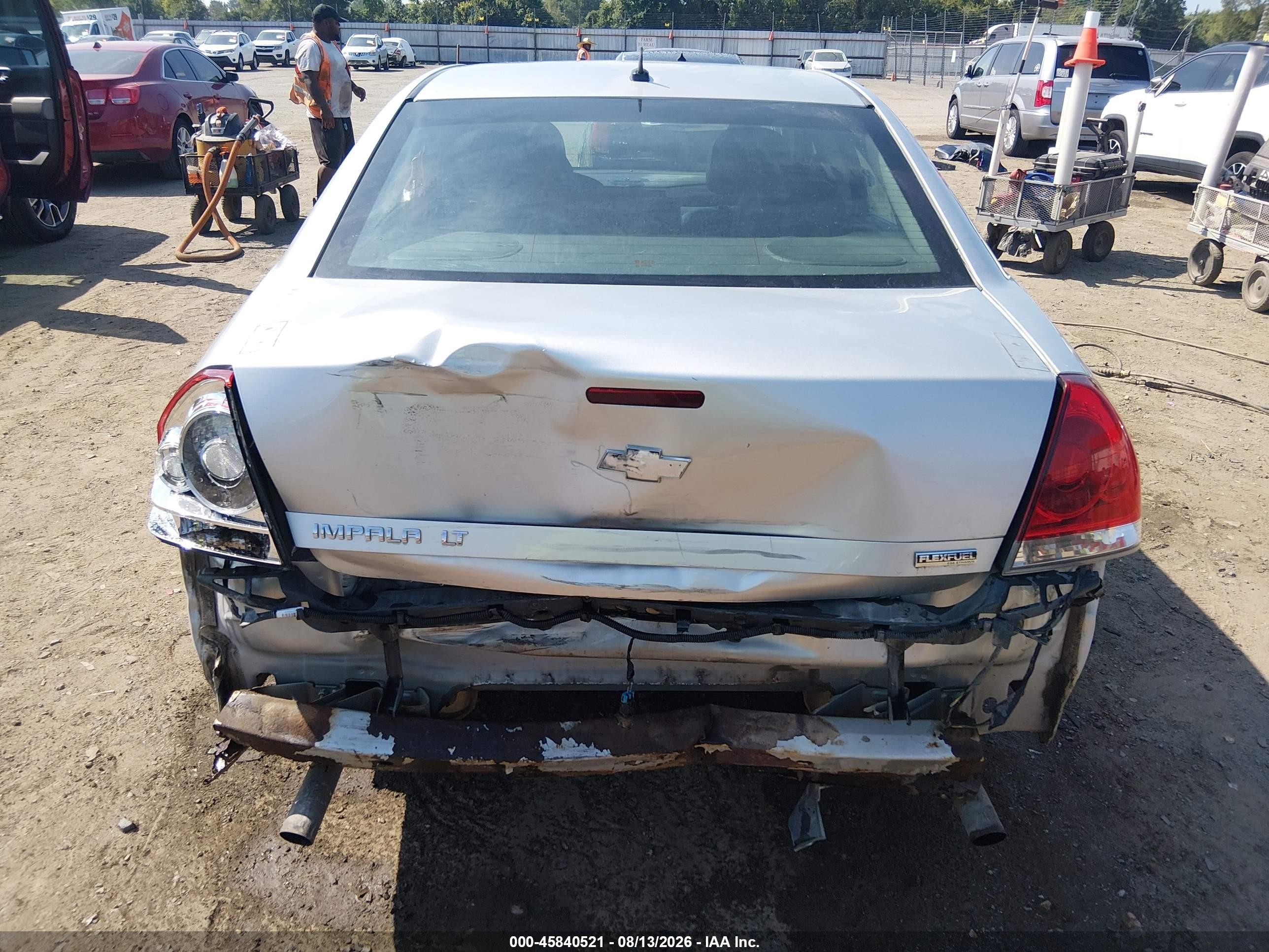 2012 Chevrolet Impala Lt Silver vin: 2G1WB5E32C1139195