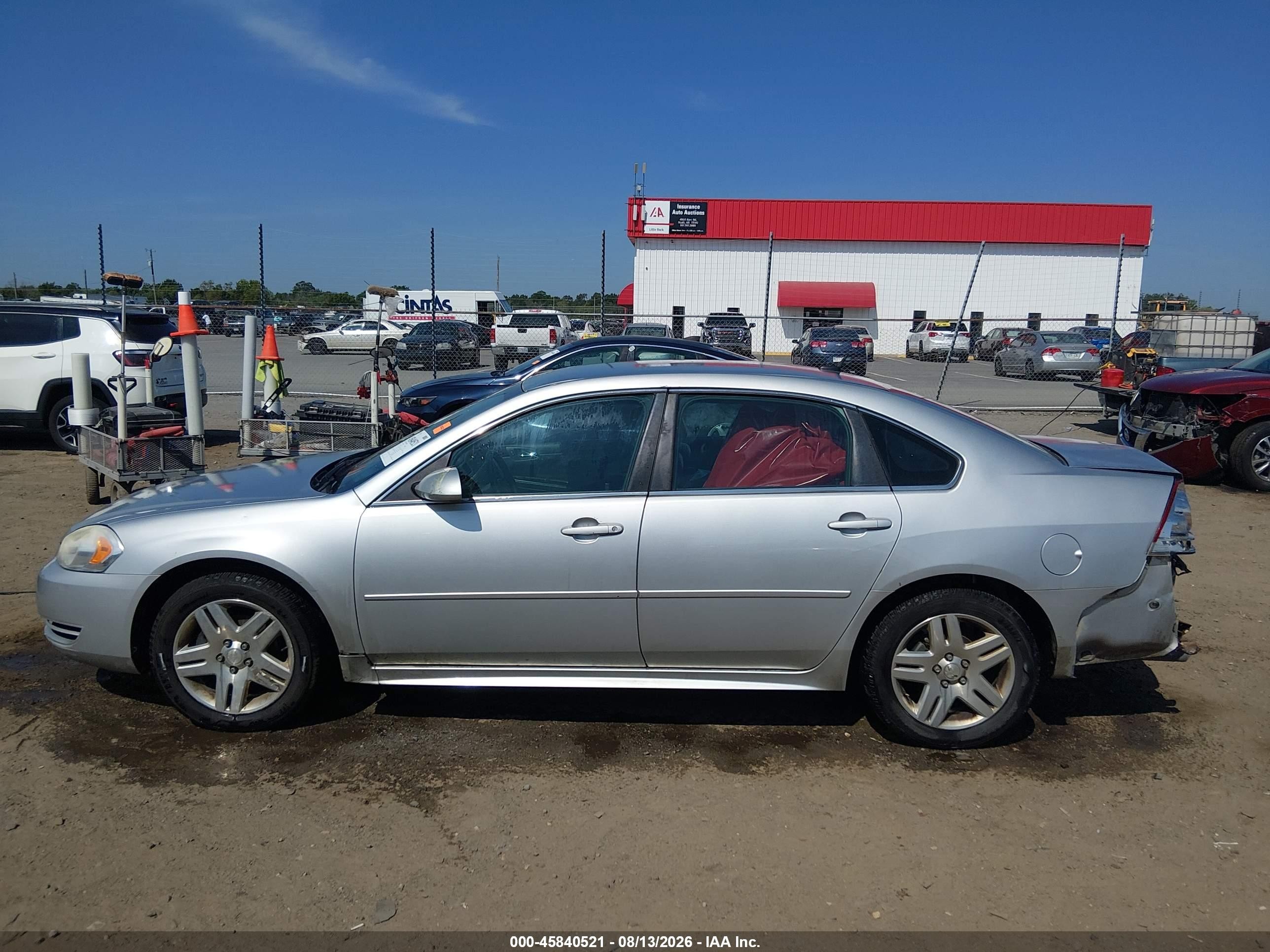 2012 Chevrolet Impala Lt Silver vin: 2G1WB5E32C1139195