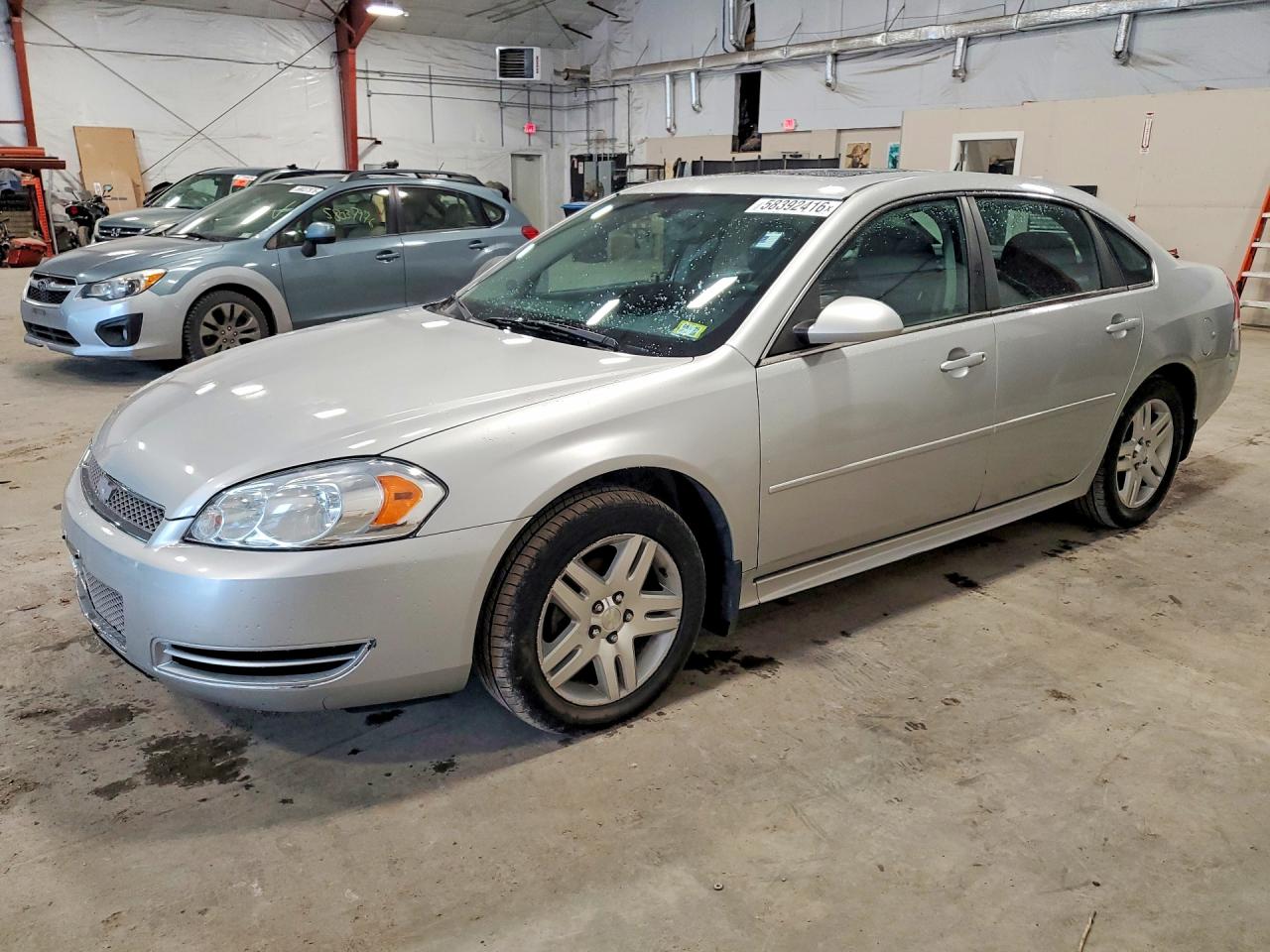 2015 Chevrolet Impala Limited Lt Silver vin: 2G1WB5E32F1144000