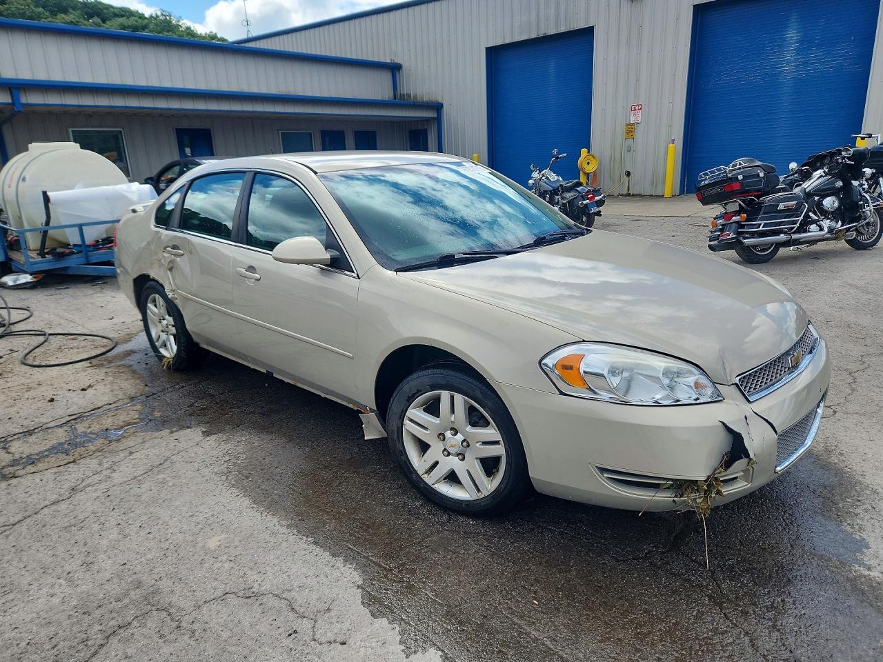 2012 Chevrolet Impala Lt Gold vin: 2G1WB5E33C1127153