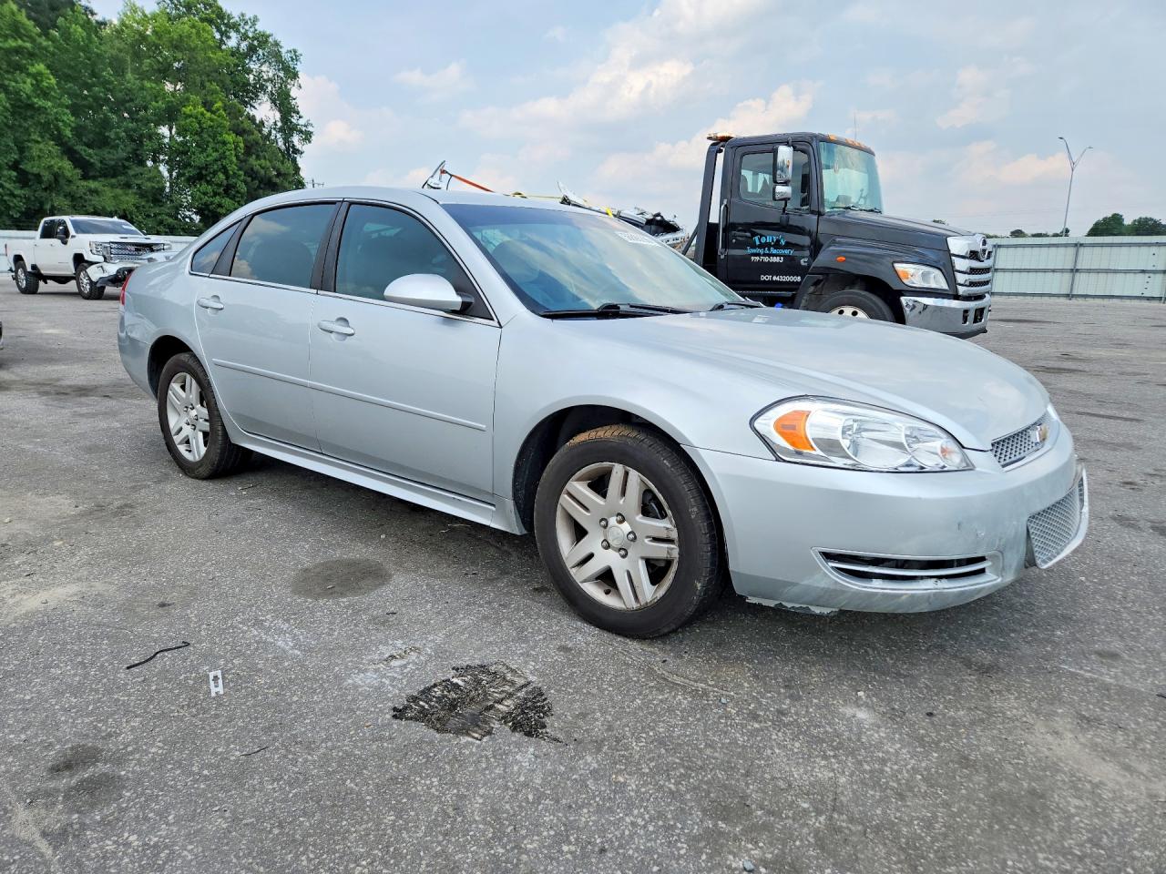 2012 Chevrolet Impala Lt Silver vin: 2G1WB5E33C1215152