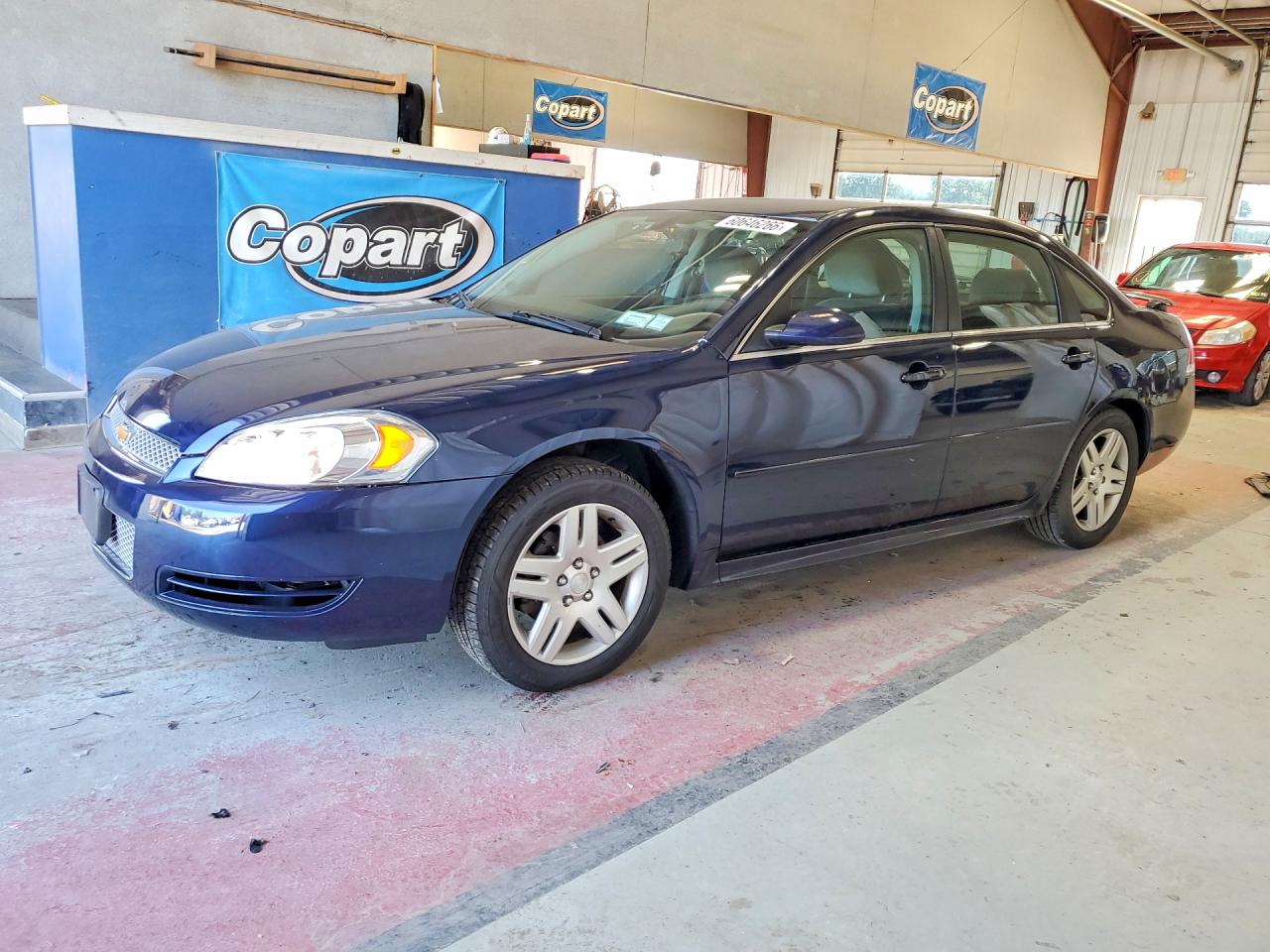 2012 Chevrolet Impala Lt Blue vin: 2G1WB5E33C1246871