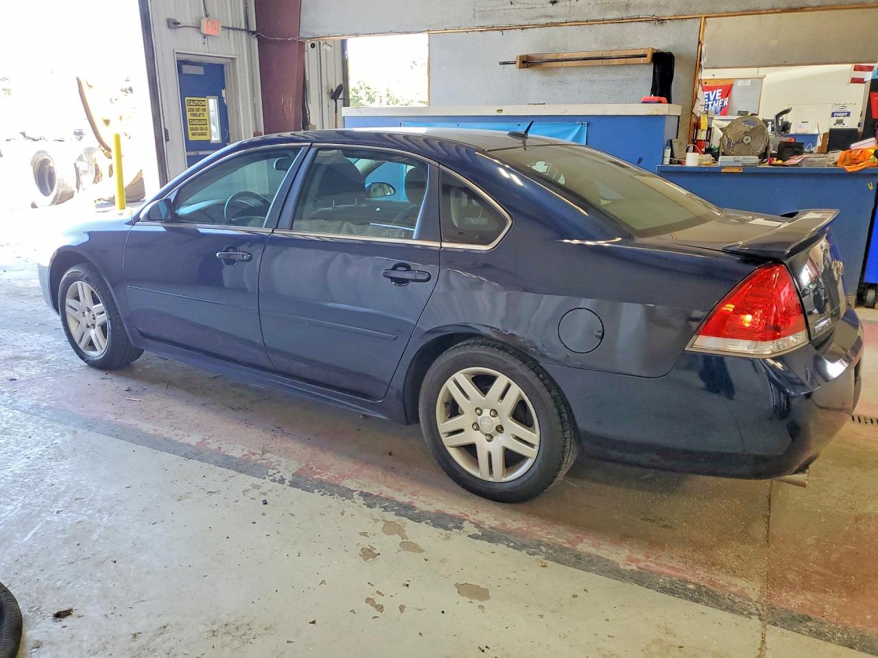 2012 Chevrolet Impala Lt Blue vin: 2G1WB5E33C1246871