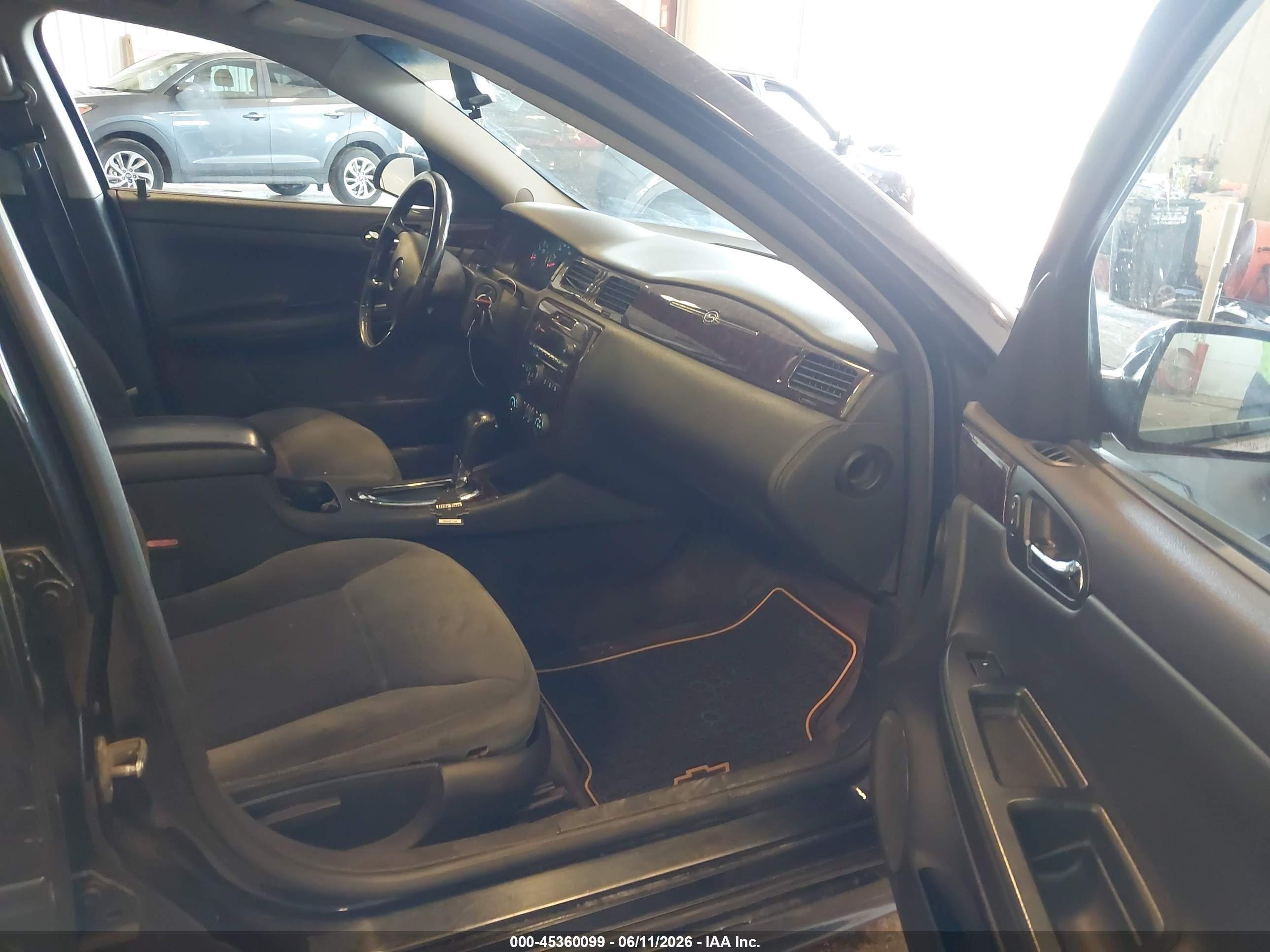 2012 Chevrolet Impala Lt Черный vin: 2G1WB5E33C1249964